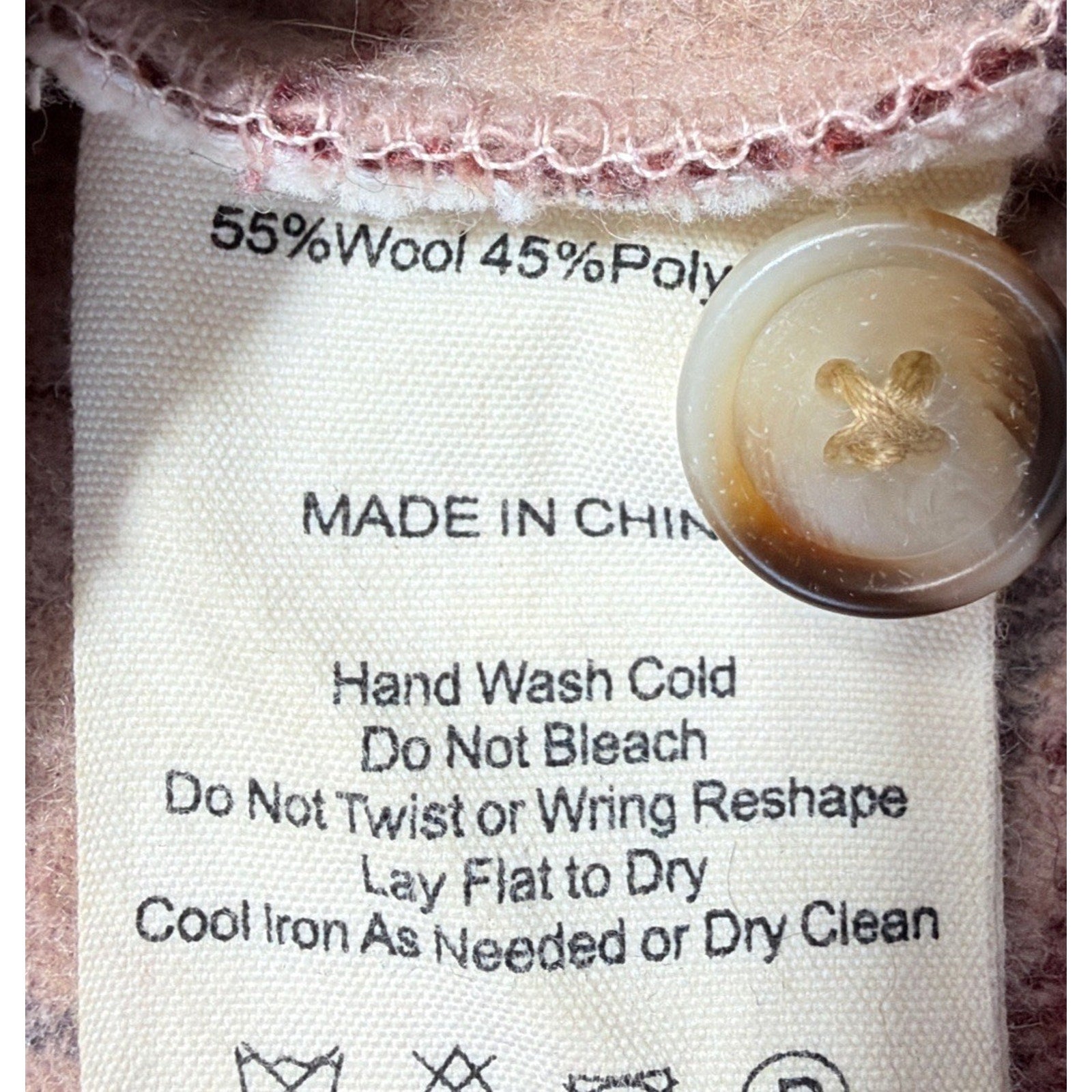 Rei Wondery Wool Blend Plaid Shirt Small Tan Honey Your Soul Is Golden Shacket