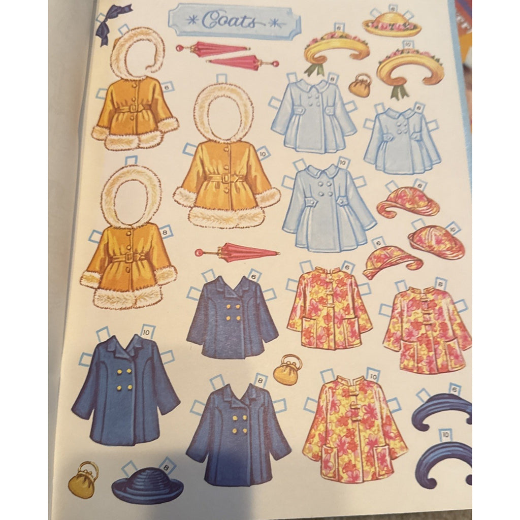 Vintage 1969 Whitman Tiny Tot Shop Paper Dolls Kathy Lawrence UNCUT Complete