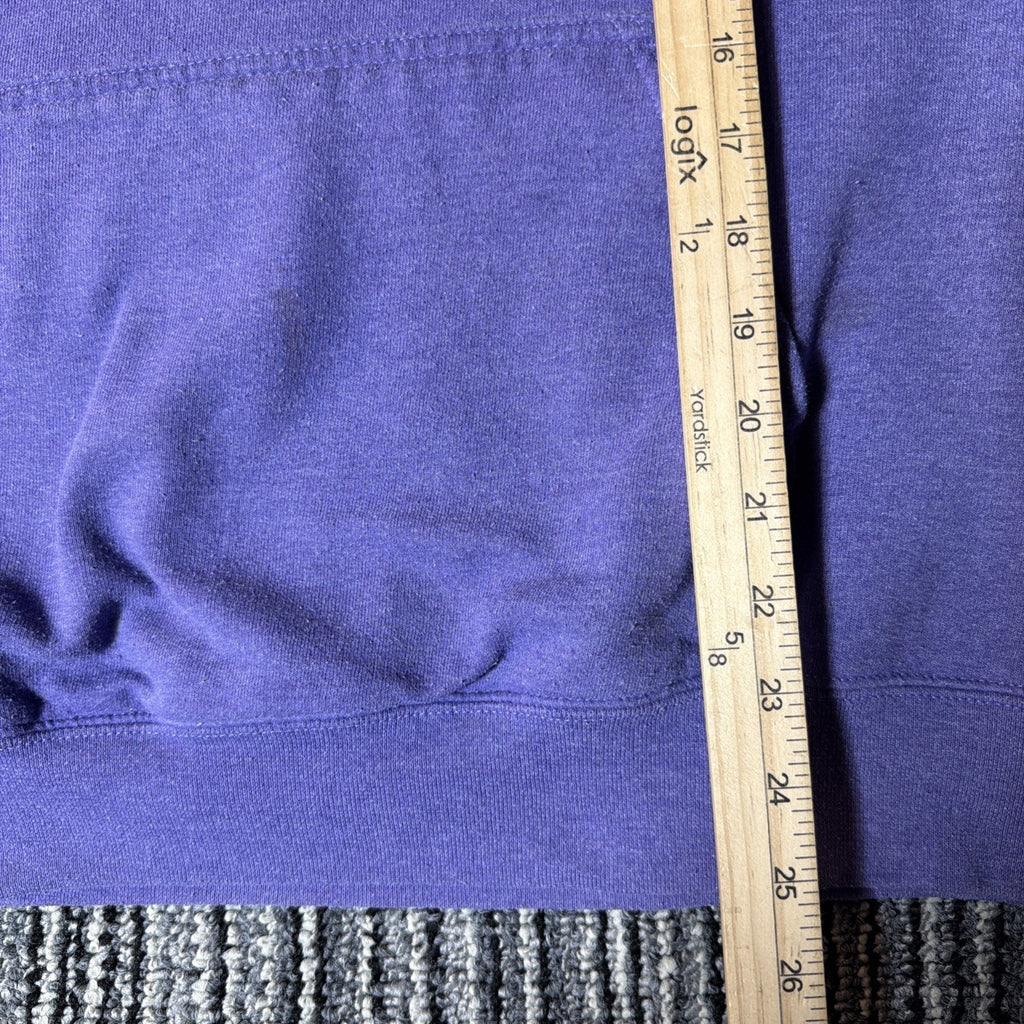 Yellowstone National Park Graphic Core Fleece Hoodie Pockets S Purple