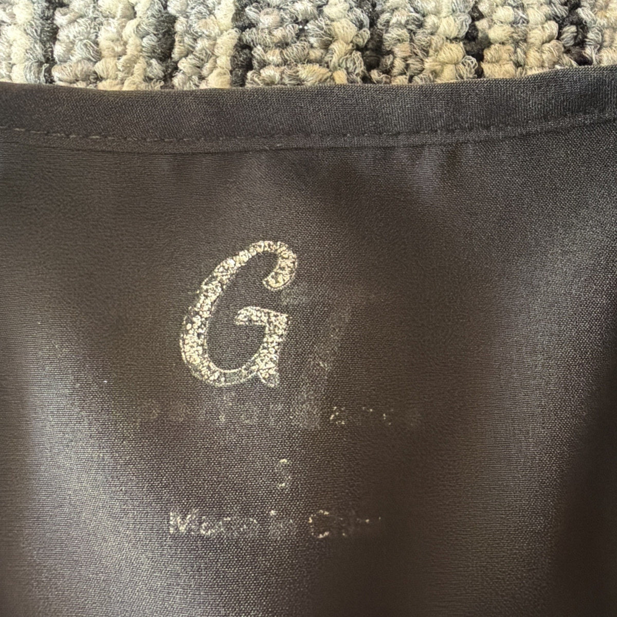 GT Performance Scrub Top Womens Solid Black Size Small Stretch