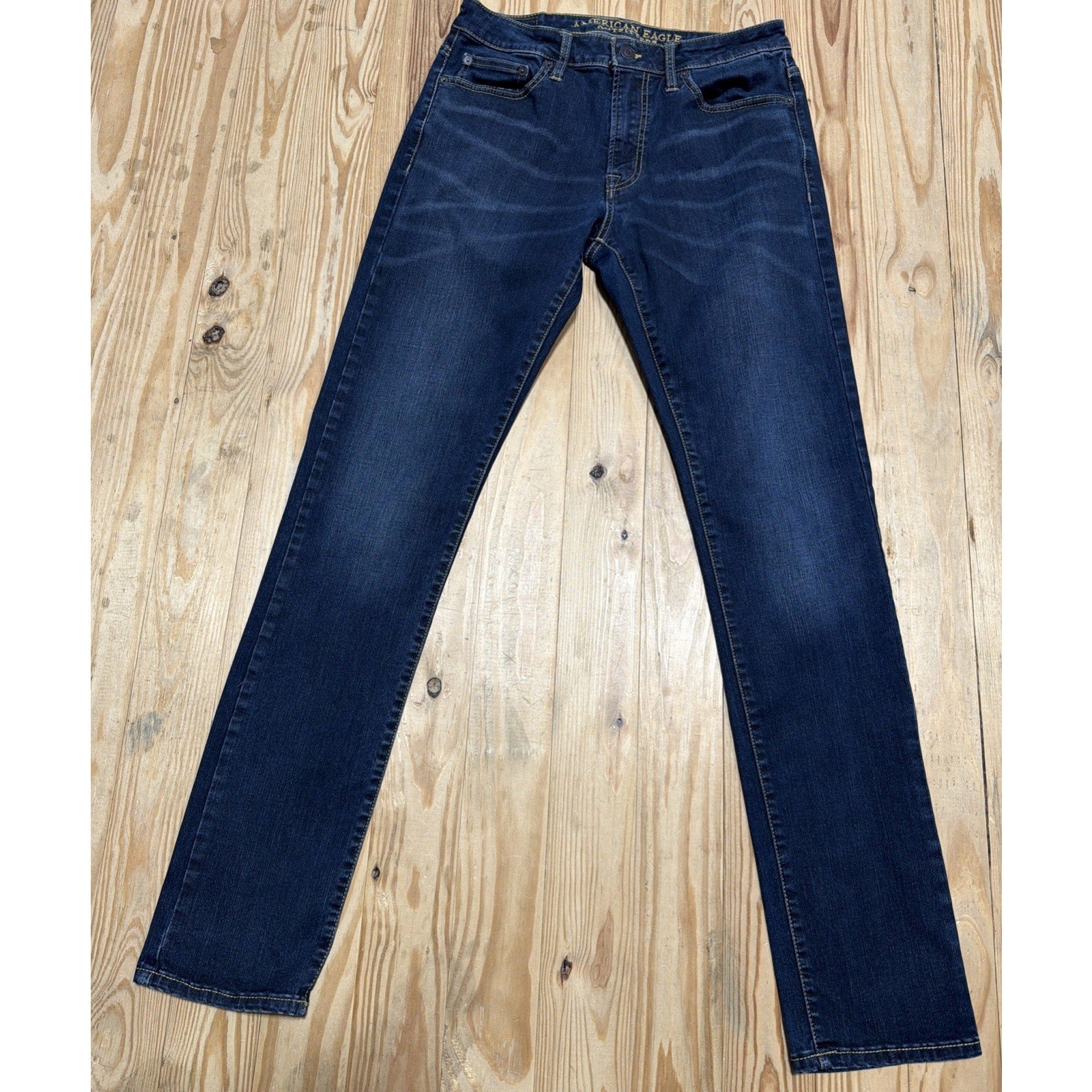 Denim Jeans American Eagle Extreme Flex Slim Men's Size 32x34 Blue