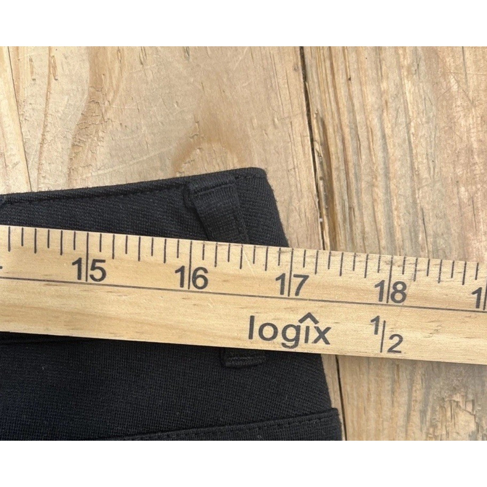 Croft & Barrow Straight Leg Stretch Pants, Women's (Black) 14 Average