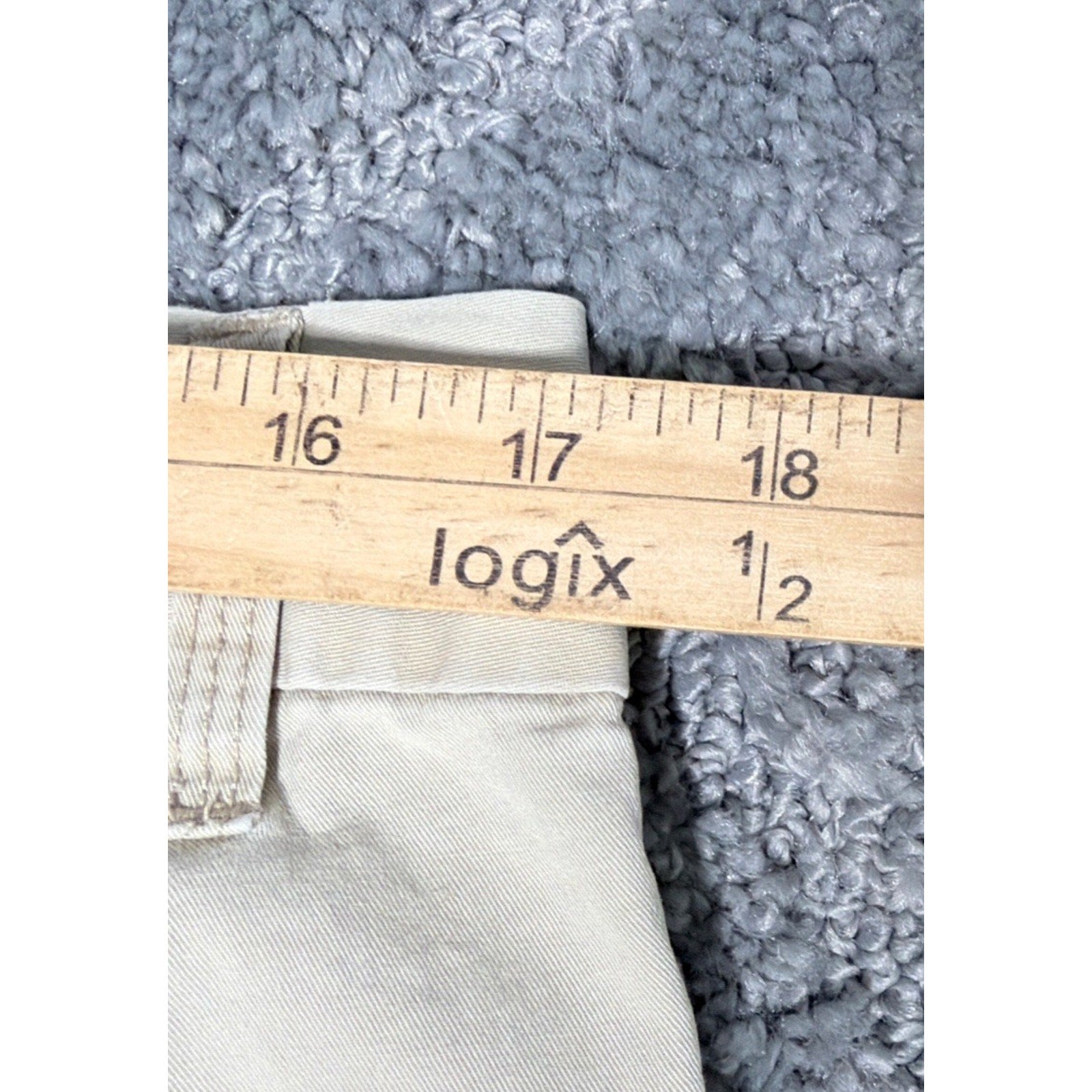 IZOD Women’s Stretch Khaki Chino Capri Pants Size 12 Preppy Beach Casual