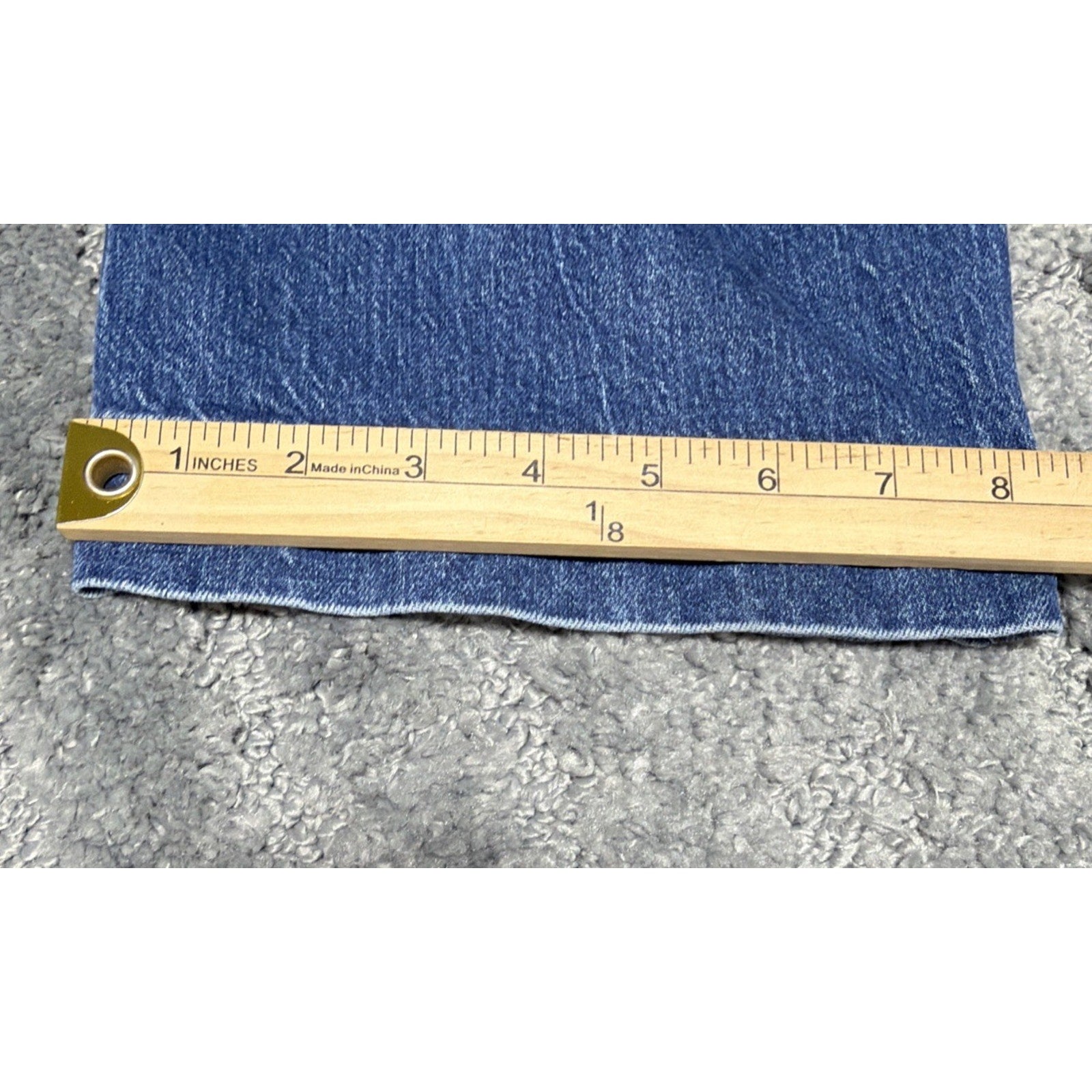 Talbot’s Straight Ankle Jean High Waist Women’s Sz 12 Sydney Wash