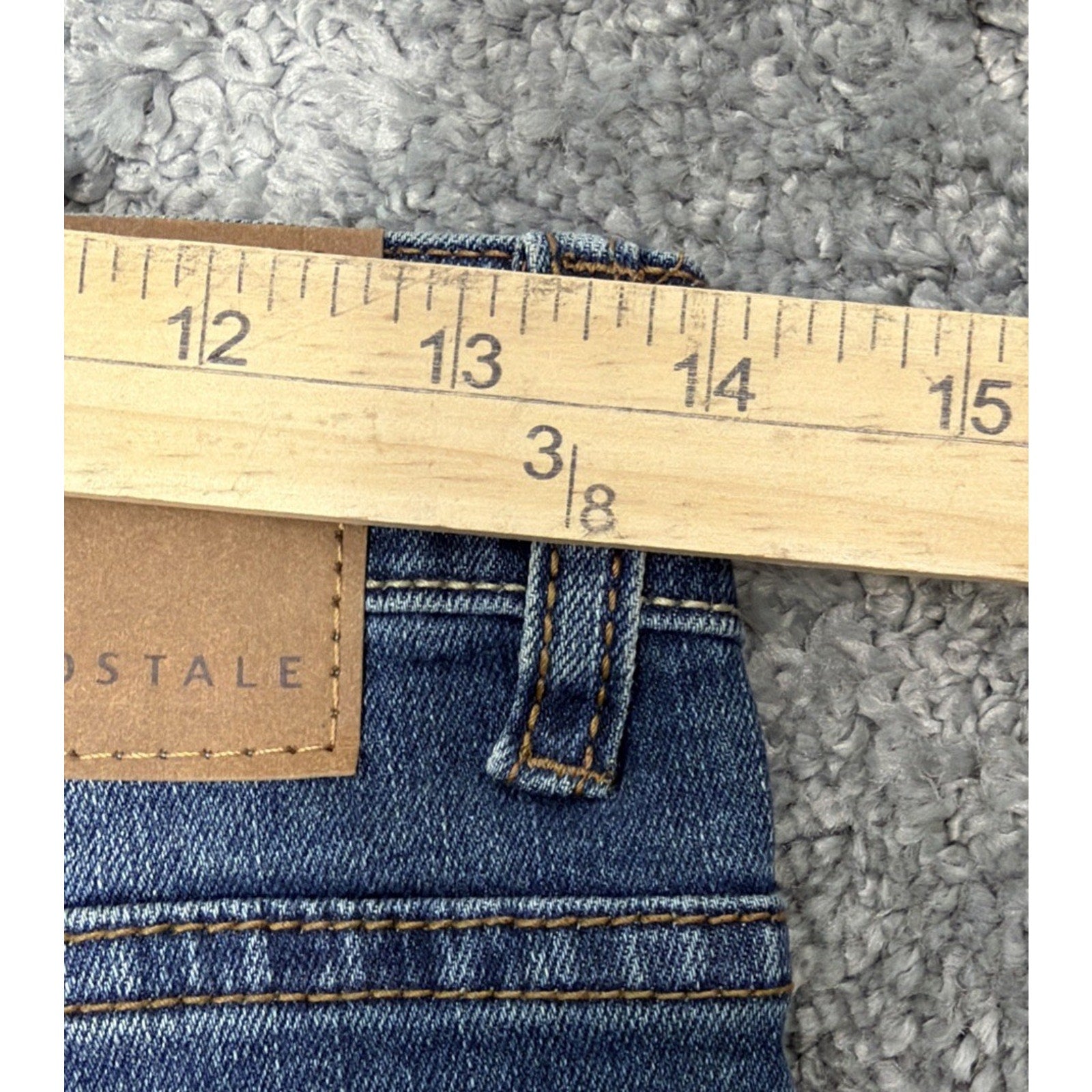 Aeropostale Super Skinny Jeans Men's 28x30 Blue Distressed Casual New With Tags