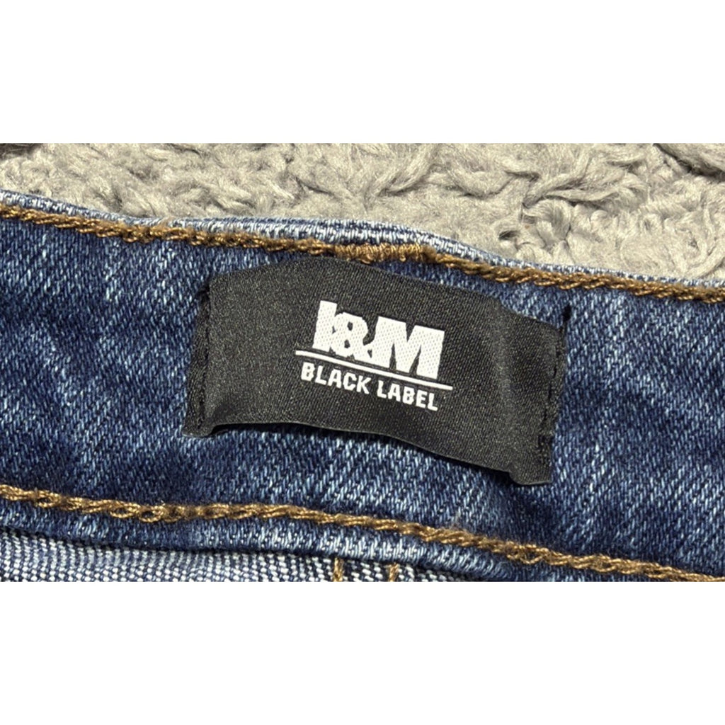 NWT I&M Black Label Denim Jean Distressed Shorts Olivia Womens Plus Size 1X