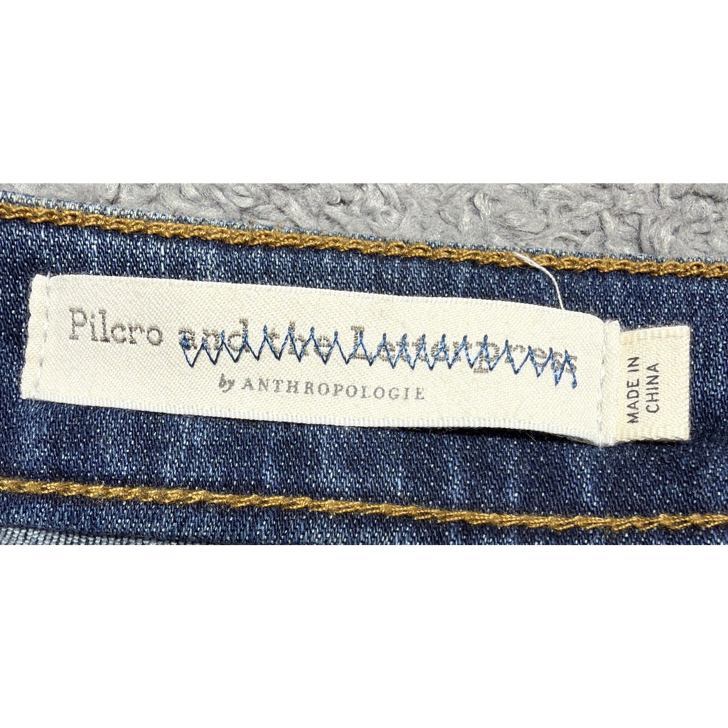 Anthropologie Pilcro and the Letterpress High Rise Denim Legging Size 25 NWT