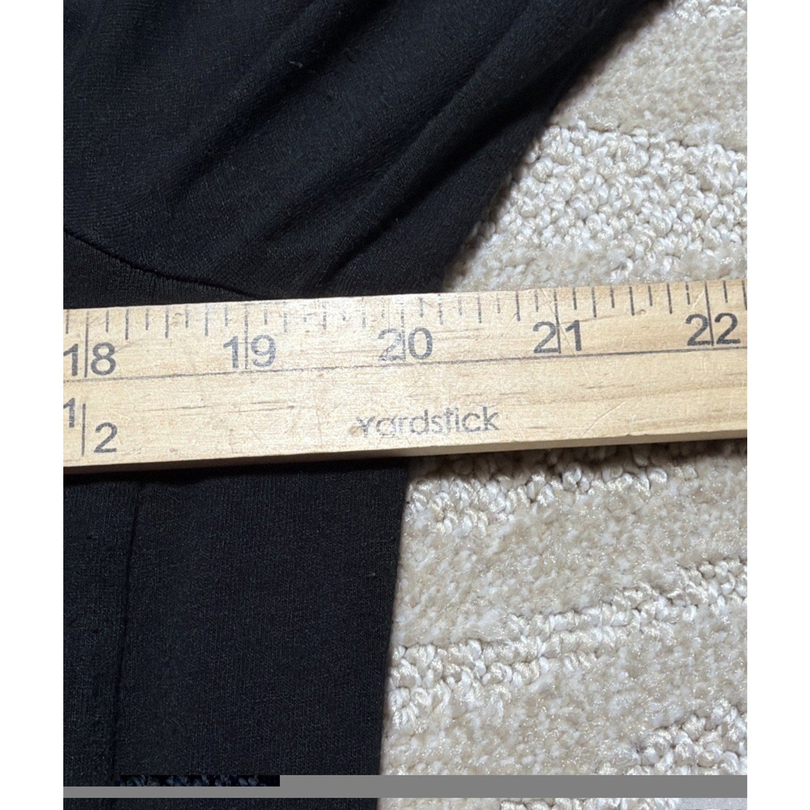 J.Jill Wearever Collection Top Stretchy Draped Back Long Sleeve Size Small