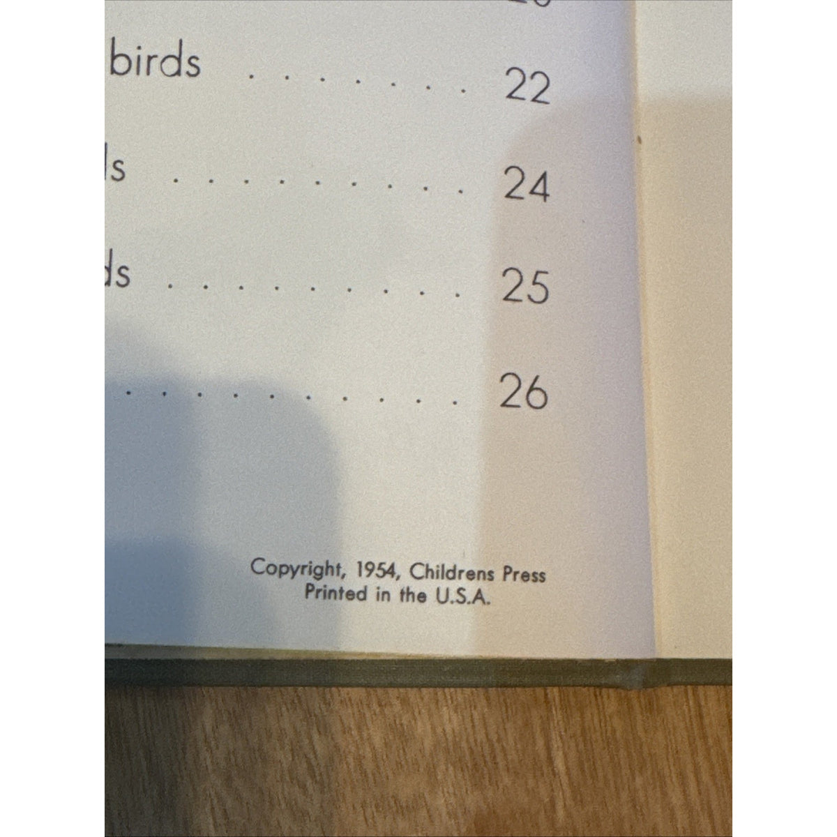 Vintage 1954 The True Book of Birds We Know Margaret Friskey Hardcover Birds