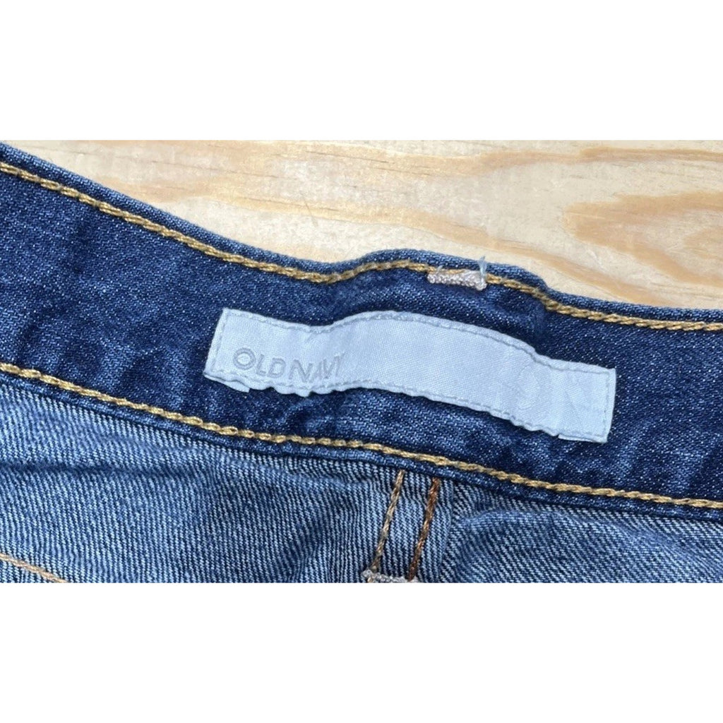 Old Navy Women's Dark Wash Blue Denim Classic Rise Short Shorts Size 2