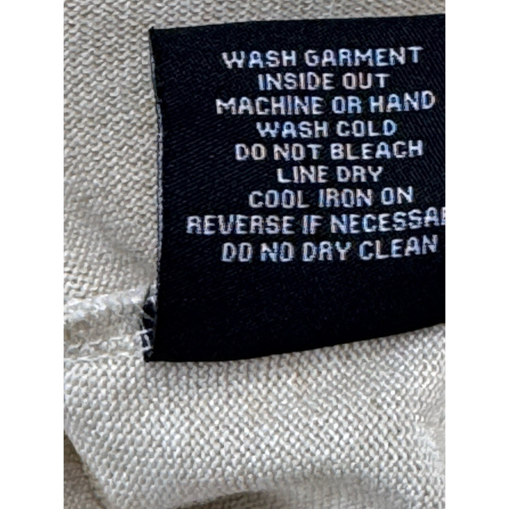 Kiss & Fly City Scape Fashion Theme Rhinestone Long Sleeve Top Women's Size L