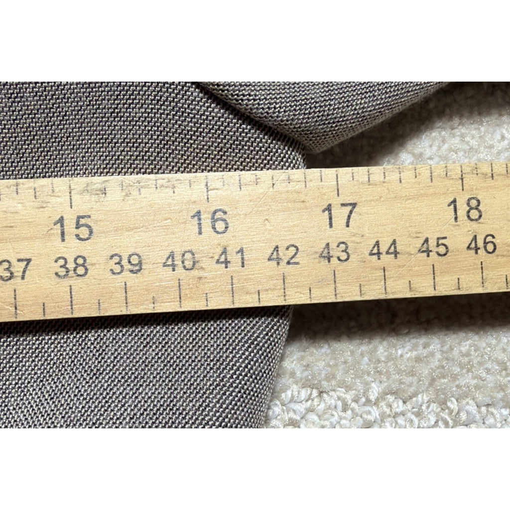 Isabella DeMarco Sz 2 Grey Peplum Skirt Jacket Suit 2pc Set