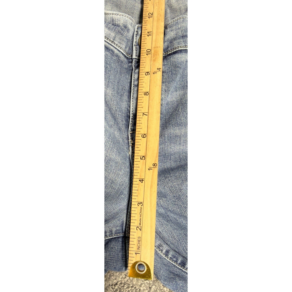 Torrid Boyfriend Straight Leg Denim Jeans Cut Size 16 Reg Plus Size High Rise