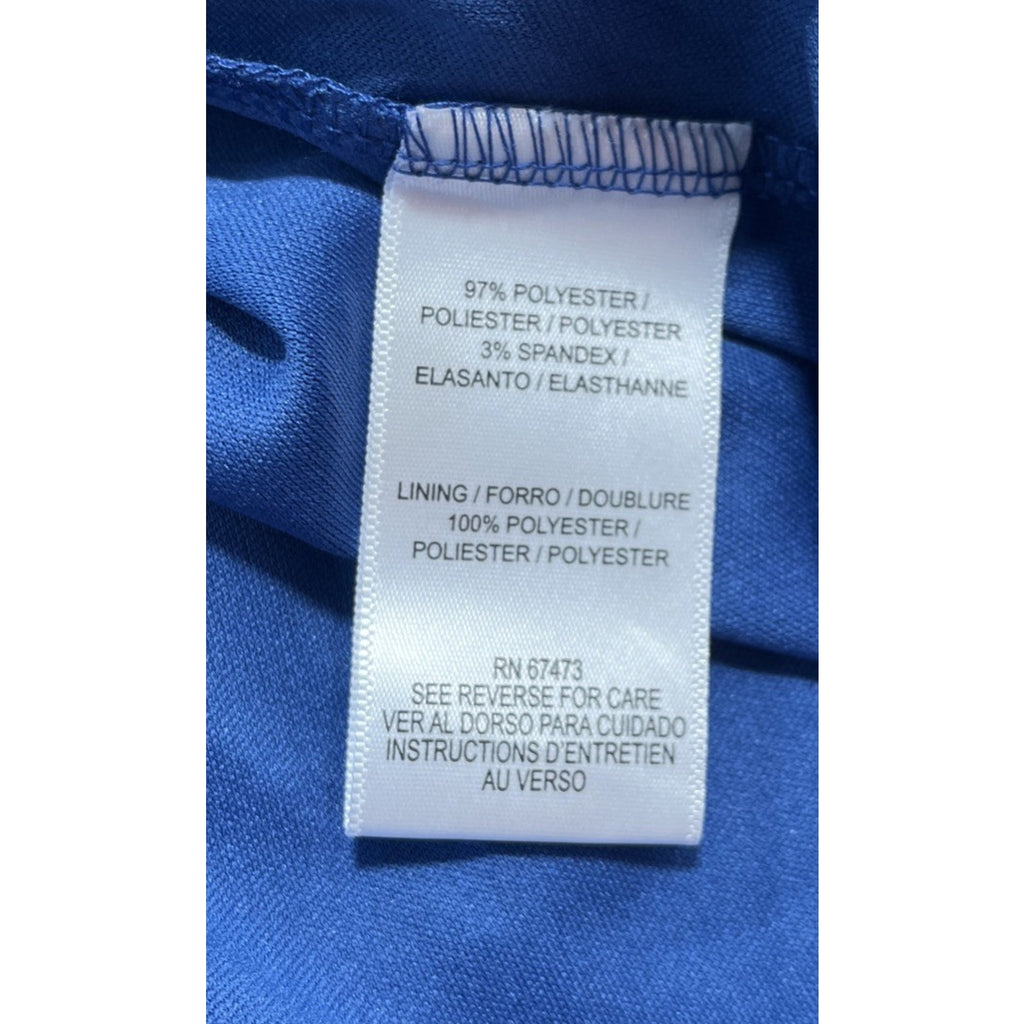 DANNY AND NICOLE LINED FLORAL PRINT Maxi DRESS SZ 12 NWT