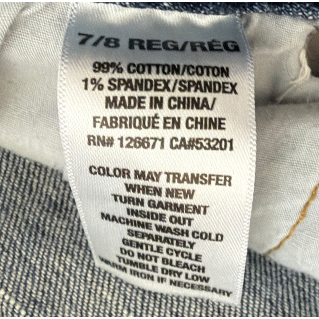 Aeropostale Y2K Womens Hailey Skinny Flare Curvy Fit Low Rise Size 7/8 31x31