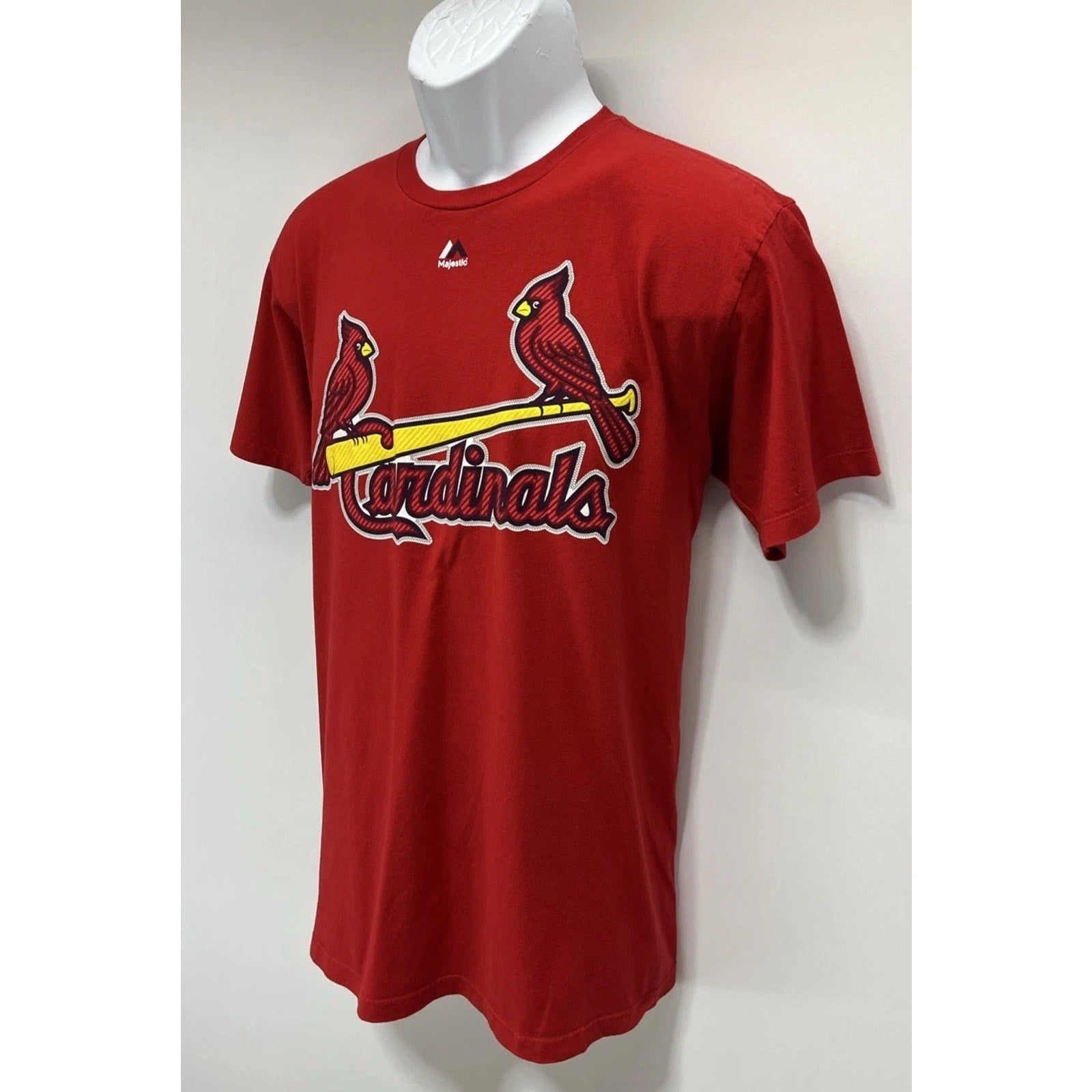 Men's St Louis Cardinals Jason Heyward L Jersey T-Shirt (Red) Majestic