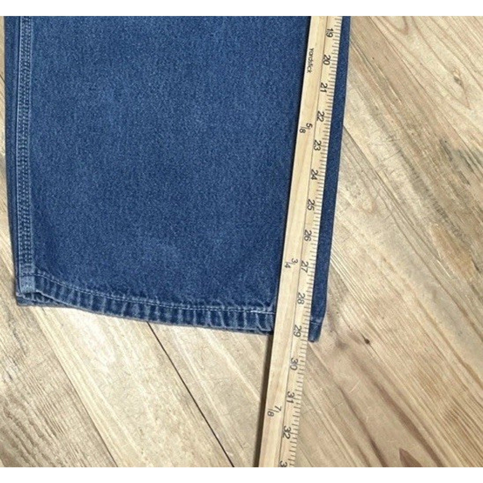 Carhartt B13 DST Carpenter Utility Jeans Men's 48x30 in Medium Wash Blue - EUC!