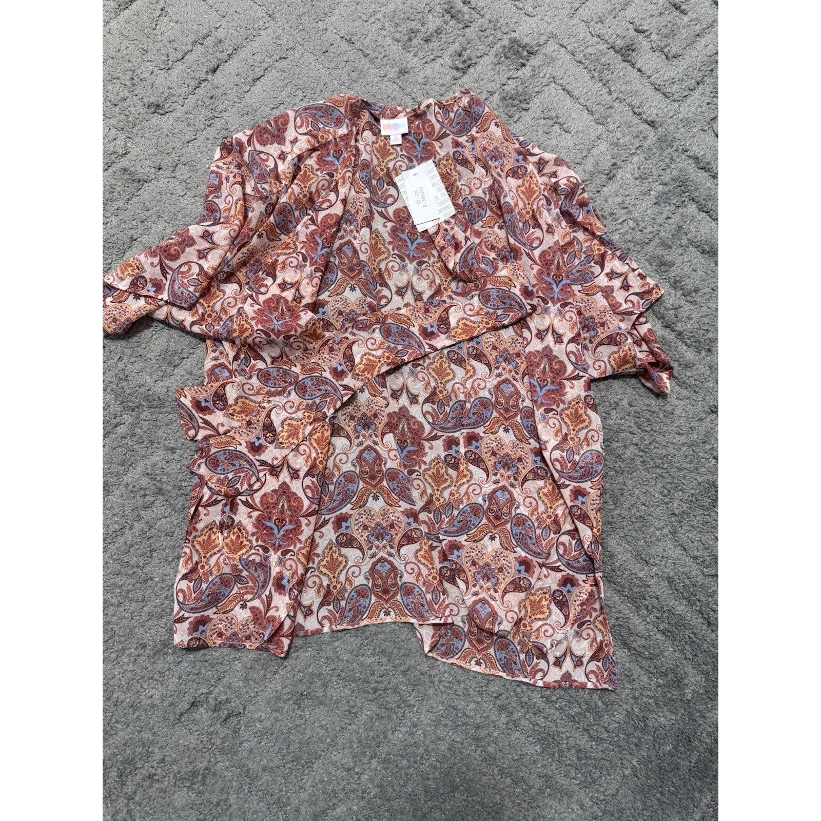 Womens Kimono. Multicolored. Size Small LuLaRoe