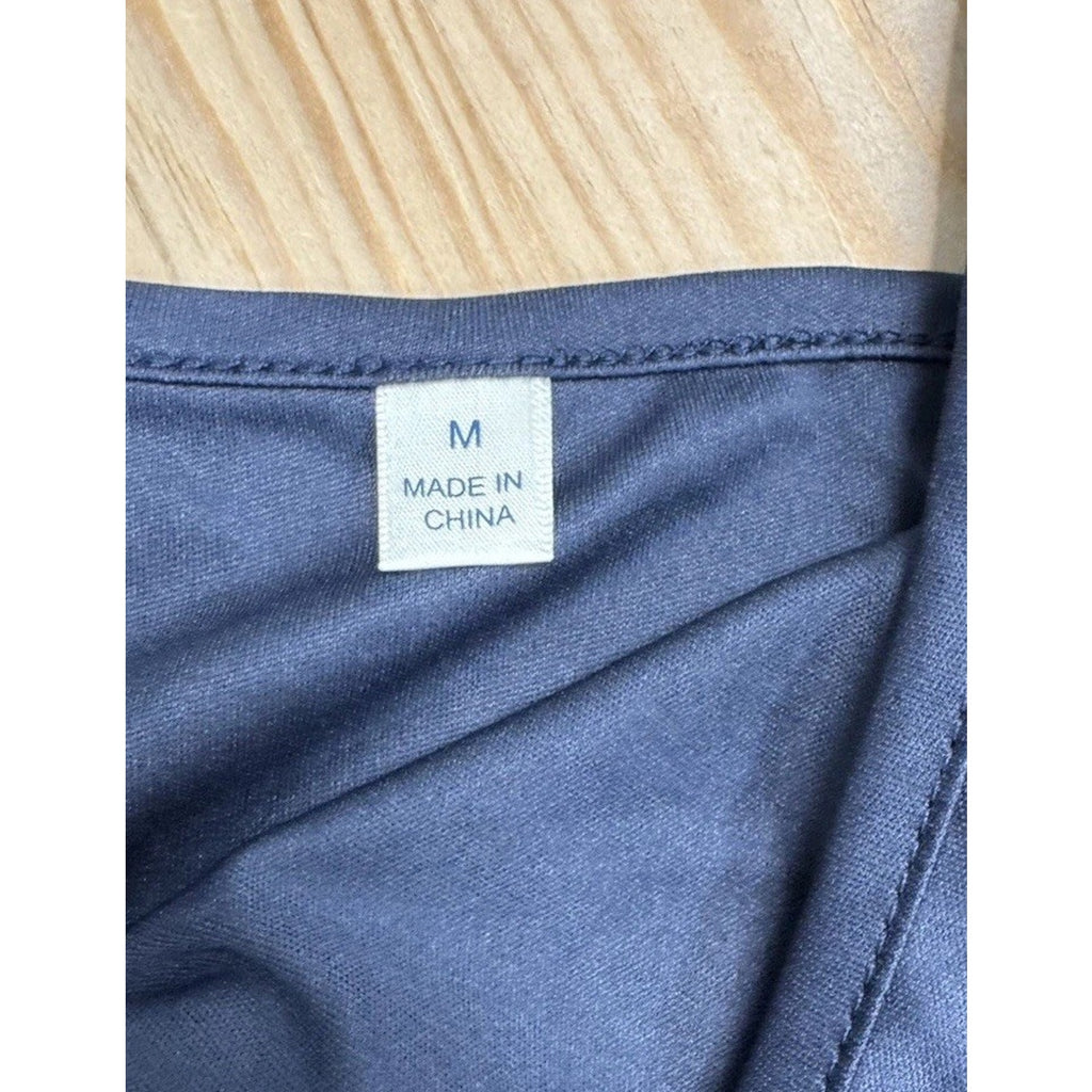 Women’s Performance Tank Top Medium Navy Blue Quick Dry