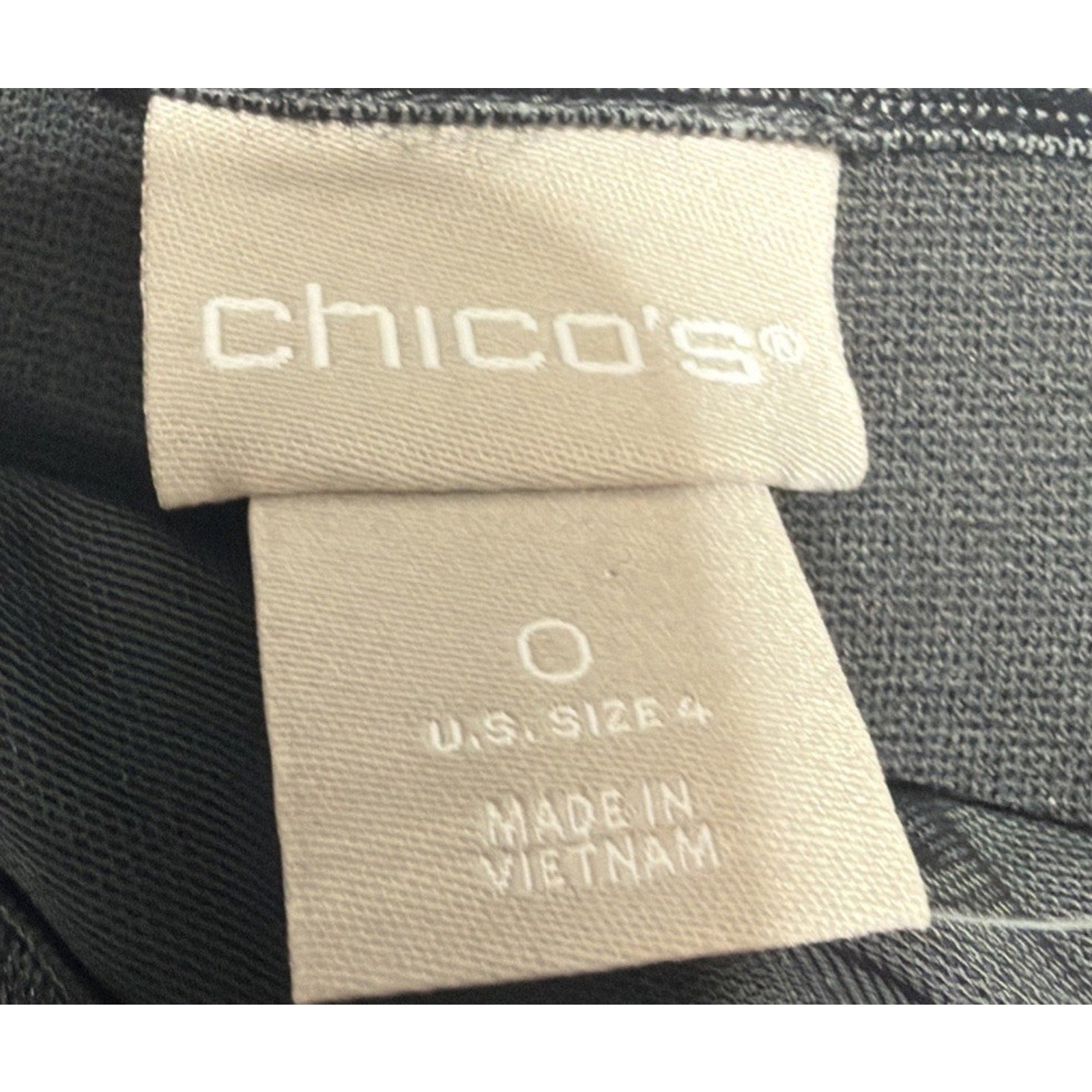 Chico's Women's So Slimming Petite Juliet Scroll-Print Ankle Pants Size 4 NWT