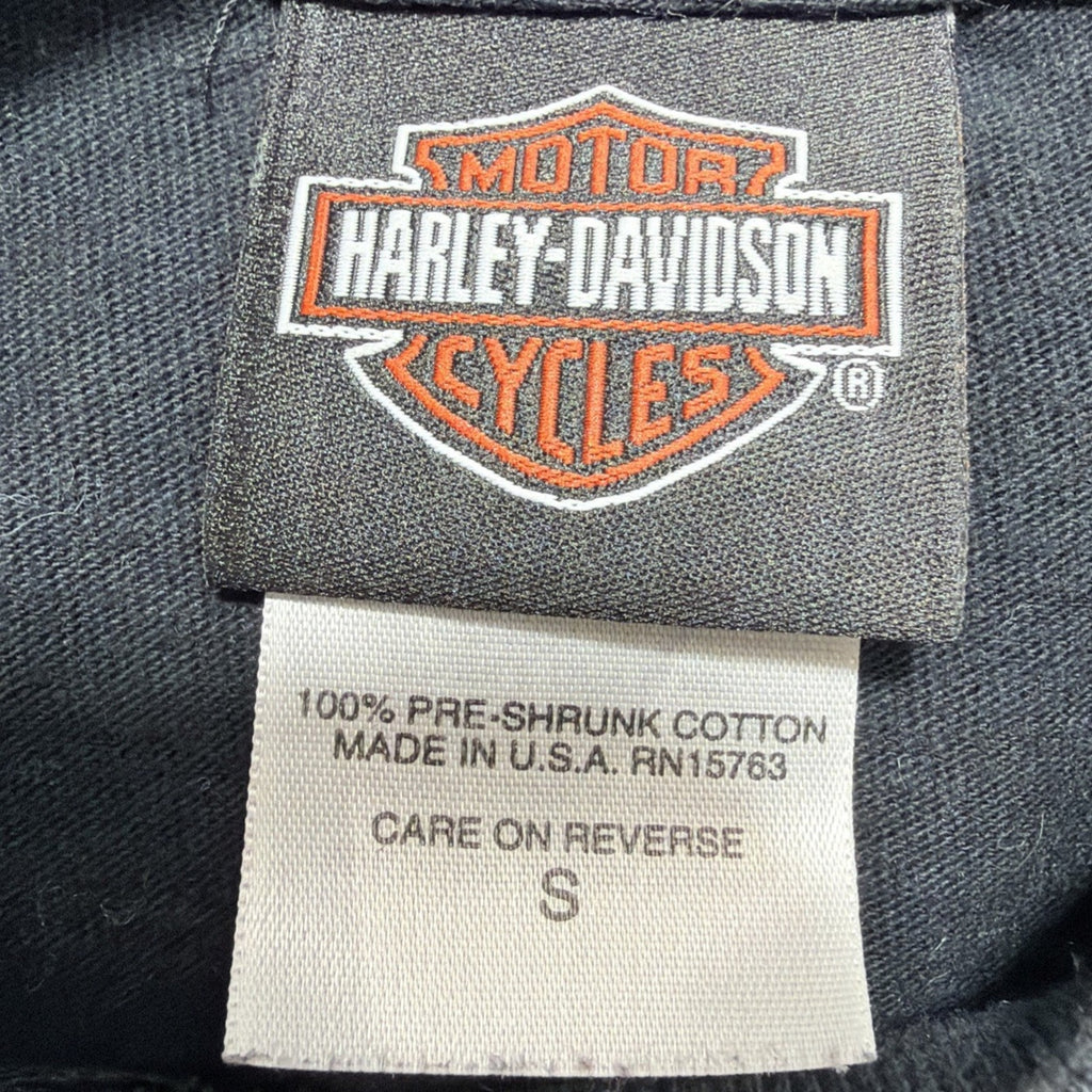 Vtg Harley Davidson Willie G Smithfield NC T-shirt size: S Black 2005 Made USA