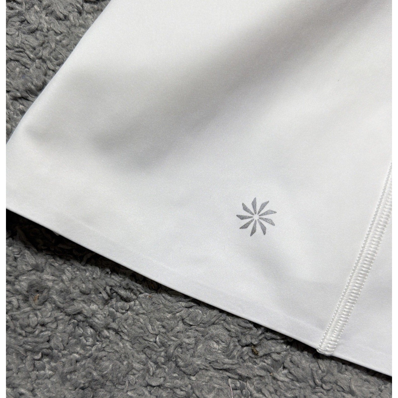 Athleta Levitate Dress White Plus 3X Athleisure Sporty Tennis Prep Pockets NWT