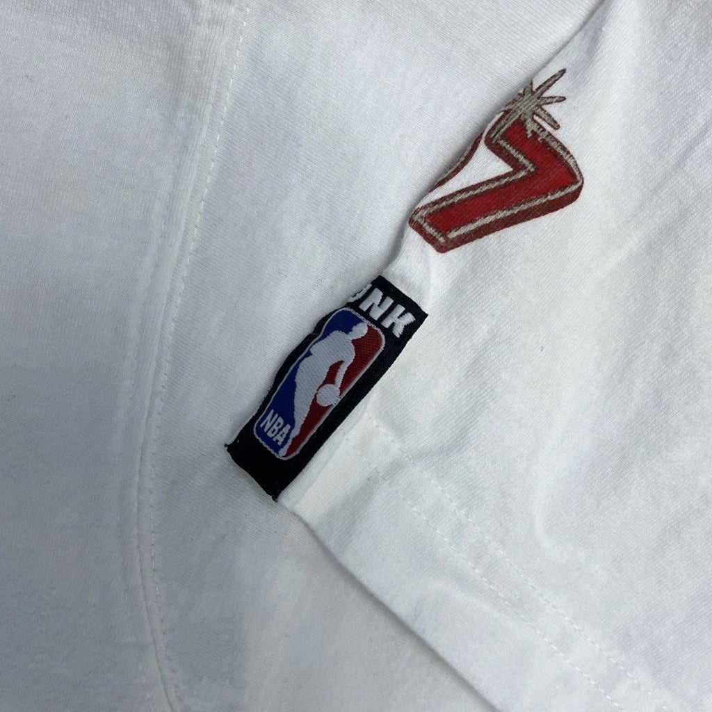 NBA 2007 All Star Game Las Vegas SIGN T-shirt XL Kobe Bryant vs Lebron James UNK