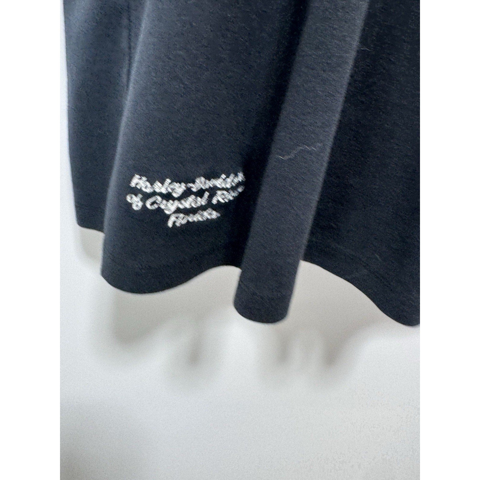 Crystal River Harley Davidson Eagle Chrome Cutout Short Sleeve Women’s Size 1X