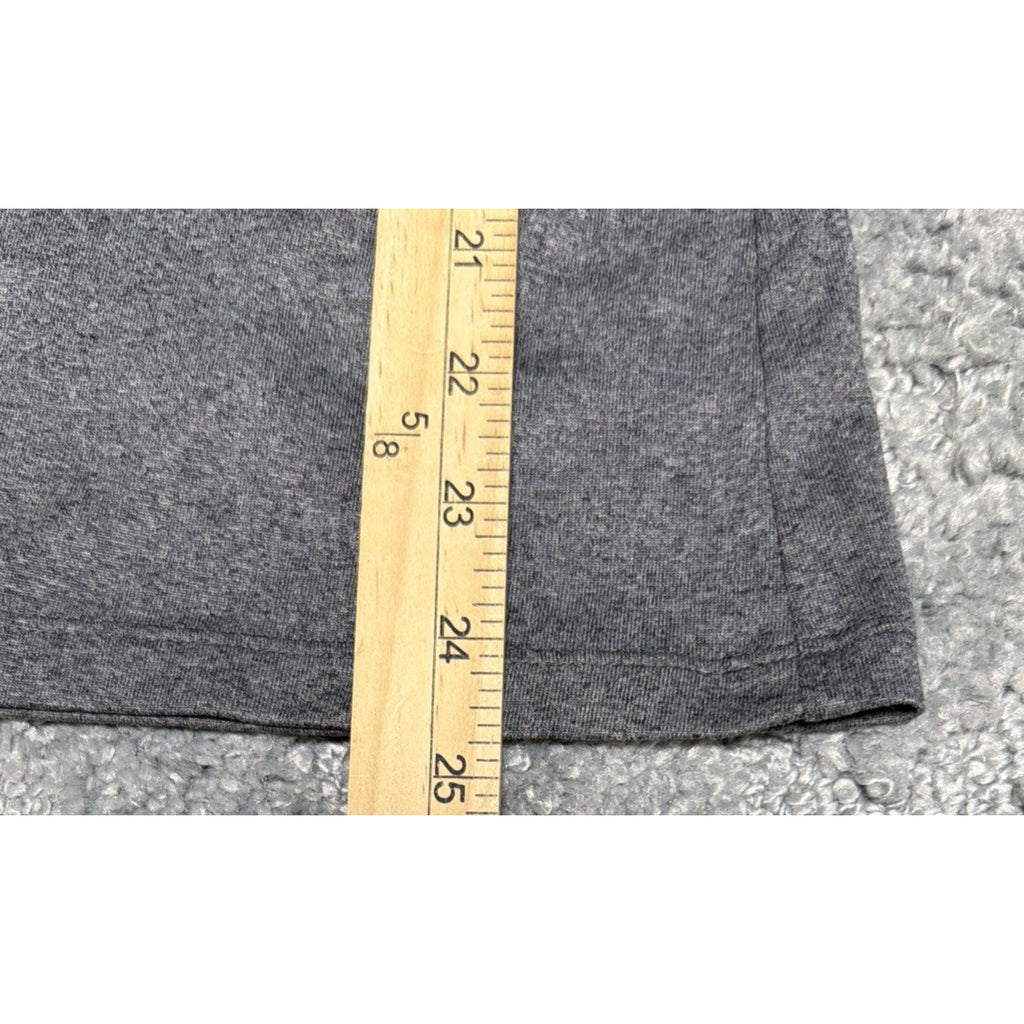 Under Armour UA Womens M Tech V-Neck L/S Tee Shirt Graphite