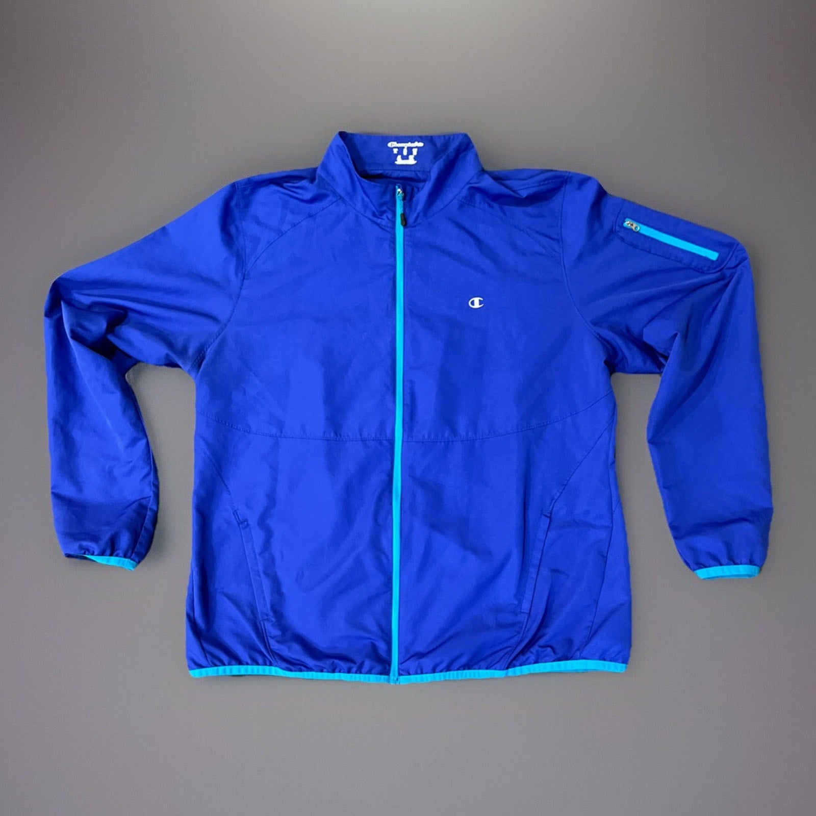 Champion Elite Lightweight Athletic Windbreaker Women’s XL EUC