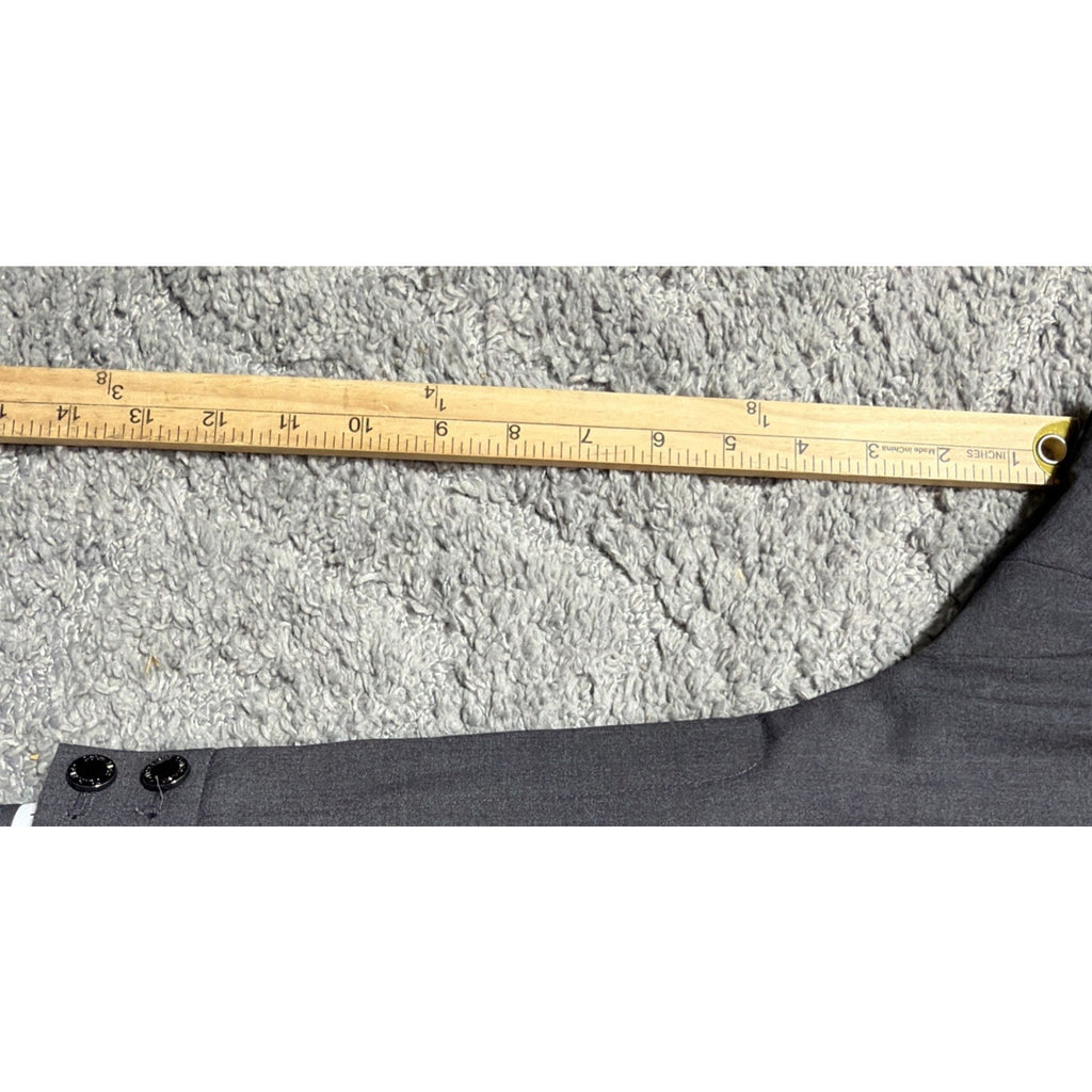 Calvin Klein Womens Size 24W Gray Traditional Fit Dress Pants 31" Inseam NWT $99