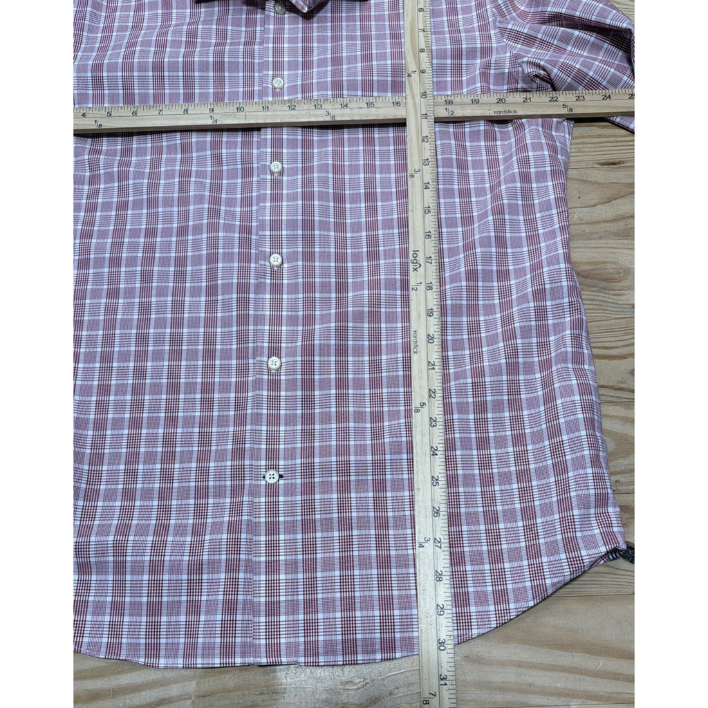 Men's Banana Republic Large Camden Fit Long Sleeve Shirt Non-Iron