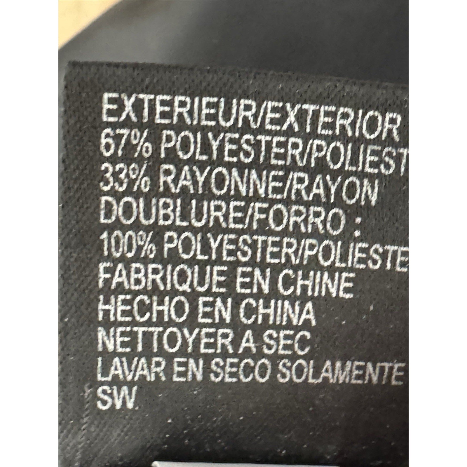 Tahari Levine Isabella Demarco Black Navy Houndstooth Tie Waist Blazer Jacket 6