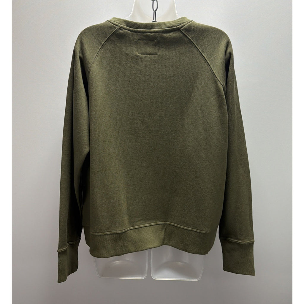 Champion Womens olive green pull over Super Soft Fleece sweater size Large NWT