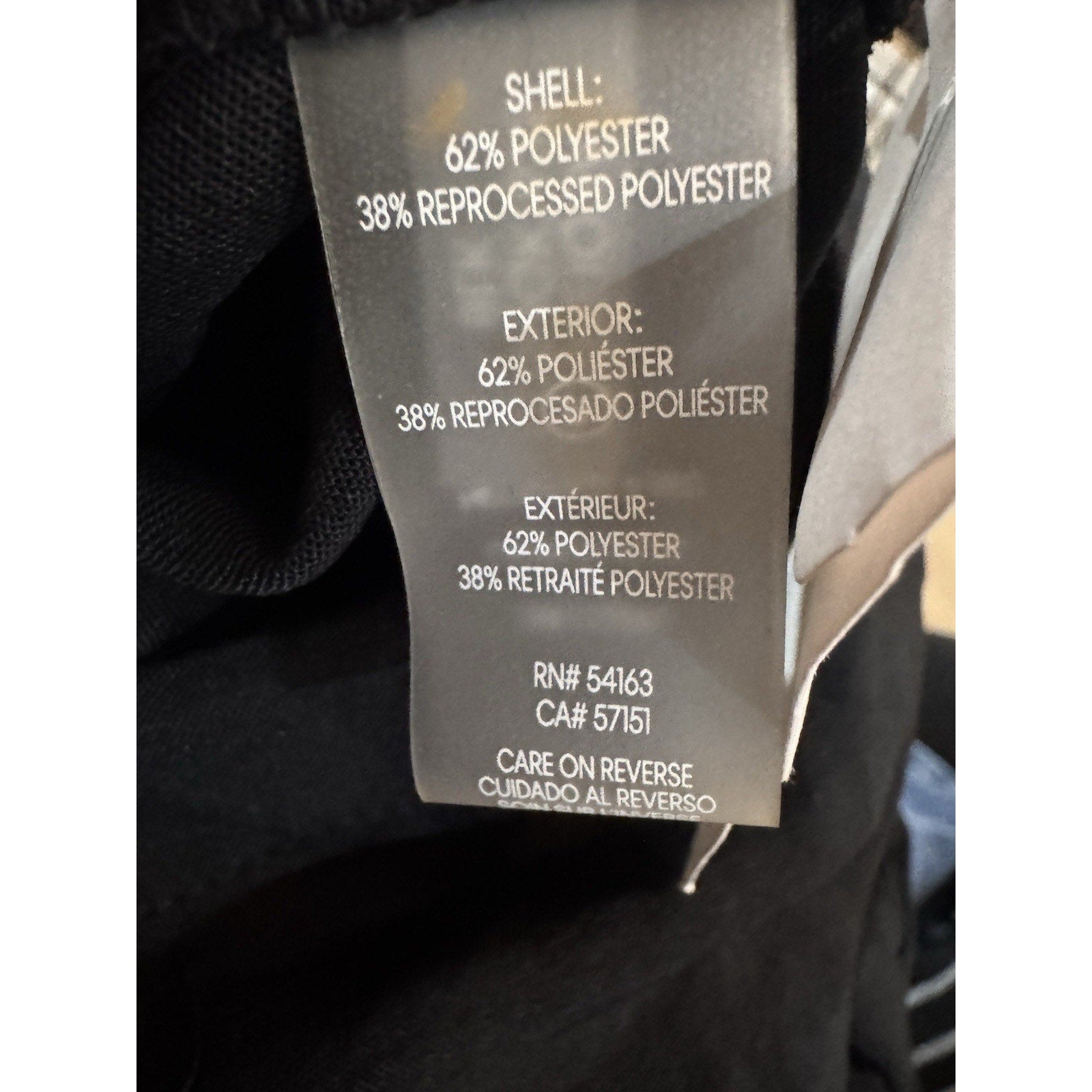 Calvin Klein Jumpsuit Women’s Black Wide Leg Elastic Tie Waist Size 10