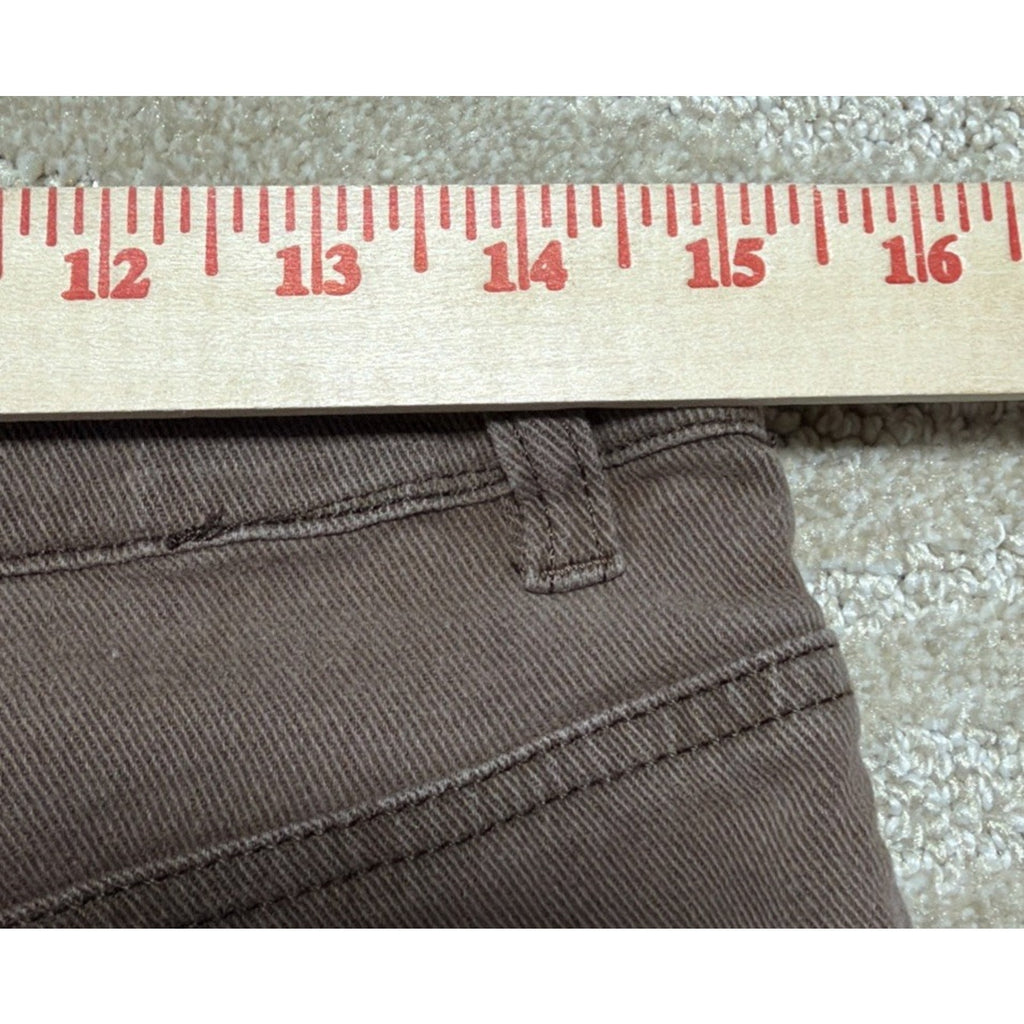 Entro High Rise Crop jeans size L wide leg 30x28