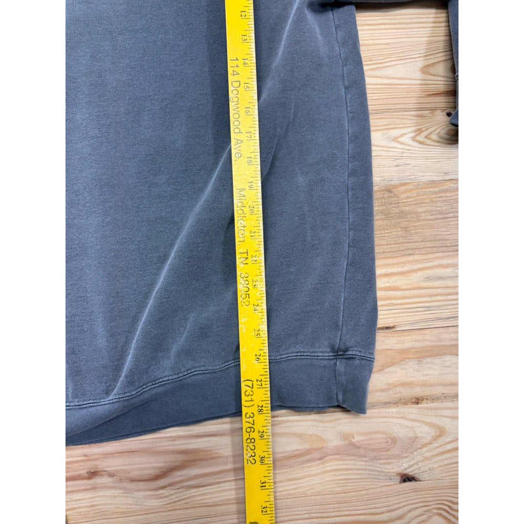 Mississippi State 1/4 Zip MSU Gray Pullover Size Men’s X-Large see Stain Pic