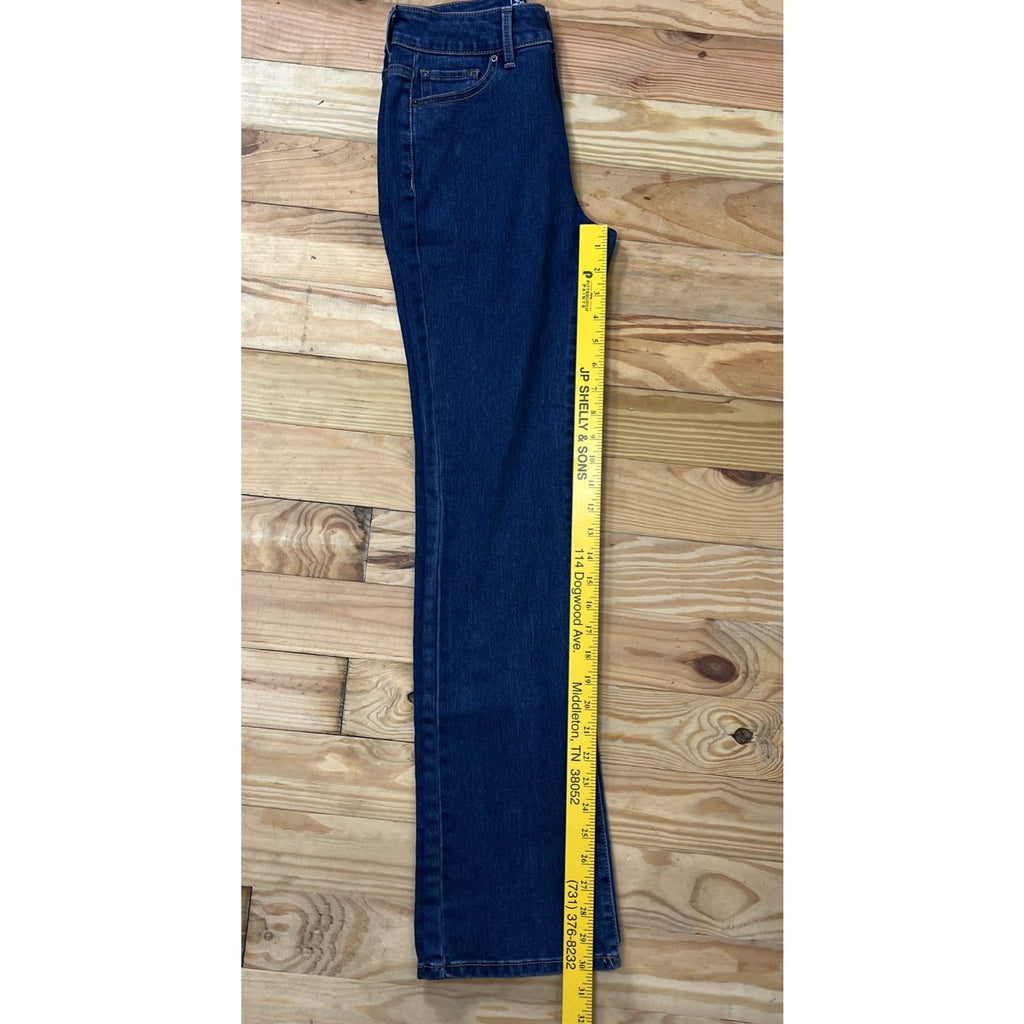No Boundaries Mid Rise Bootcut Women's size 9 Medium Blue Denim Jeans 27x30