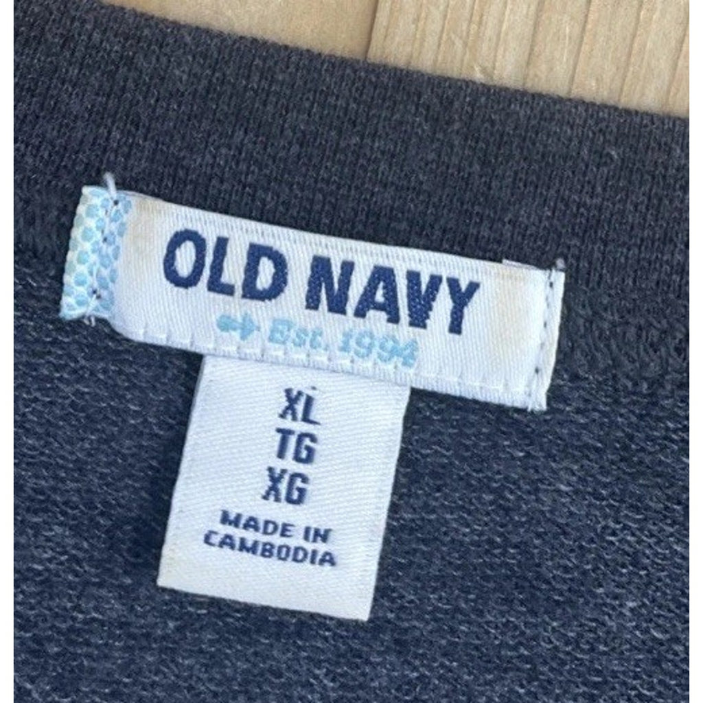 Old Navy Size XL Gray Beaded Long Sleeve Sweater Women’s