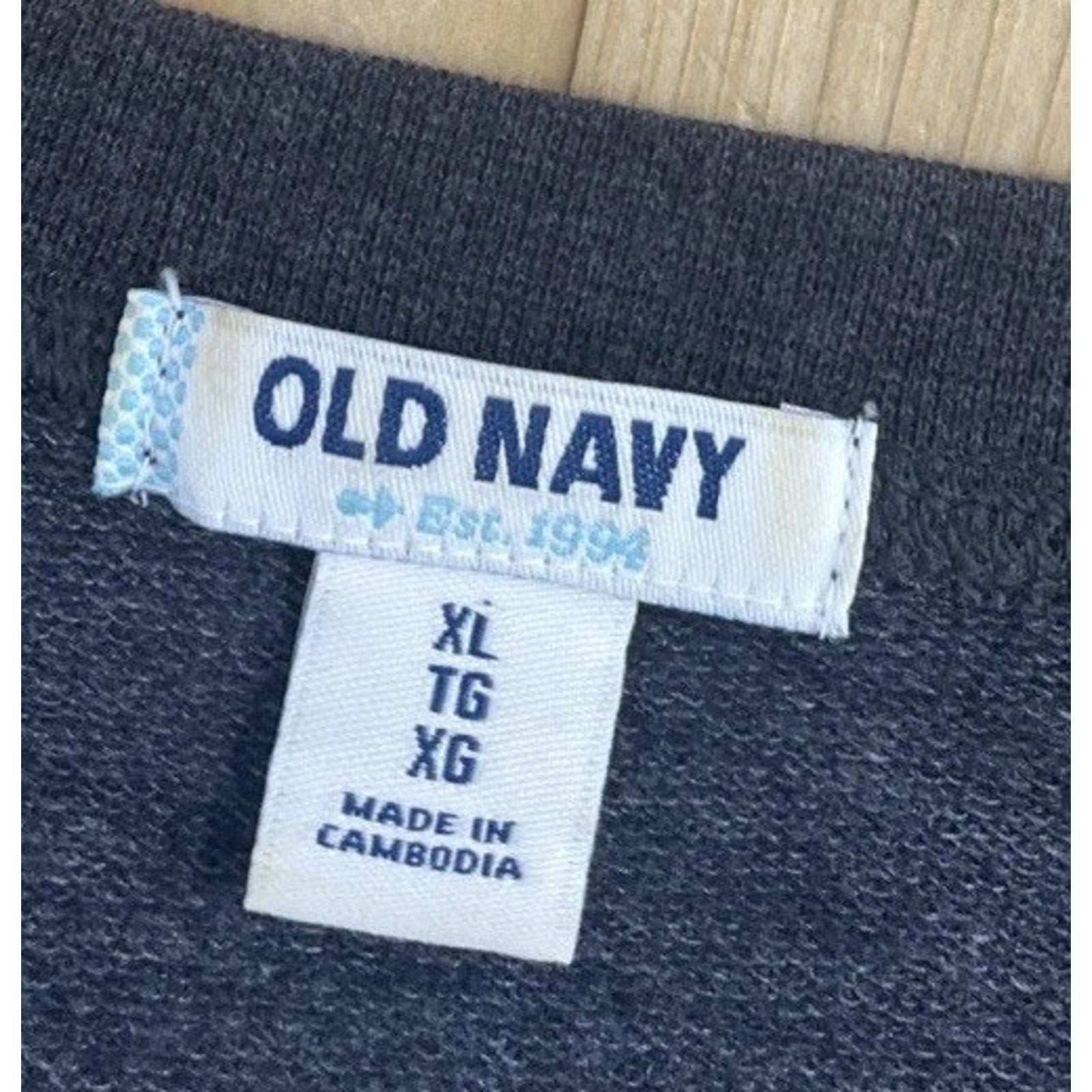 Old Navy Size XL Gray Beaded Long Sleeve Sweater Women’s