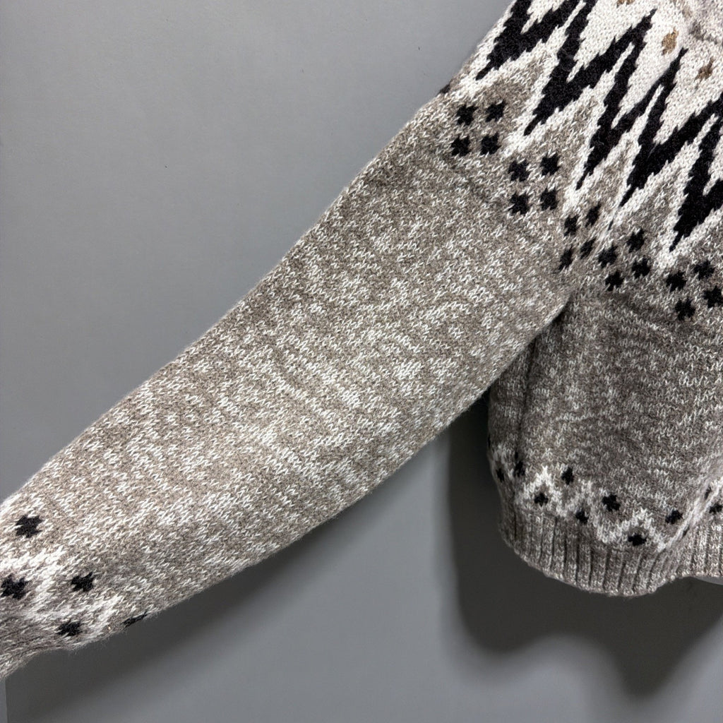 American Eagle Fair Isle Snow Stopper Knit Super Soft Sweater Women's XL AE NWT