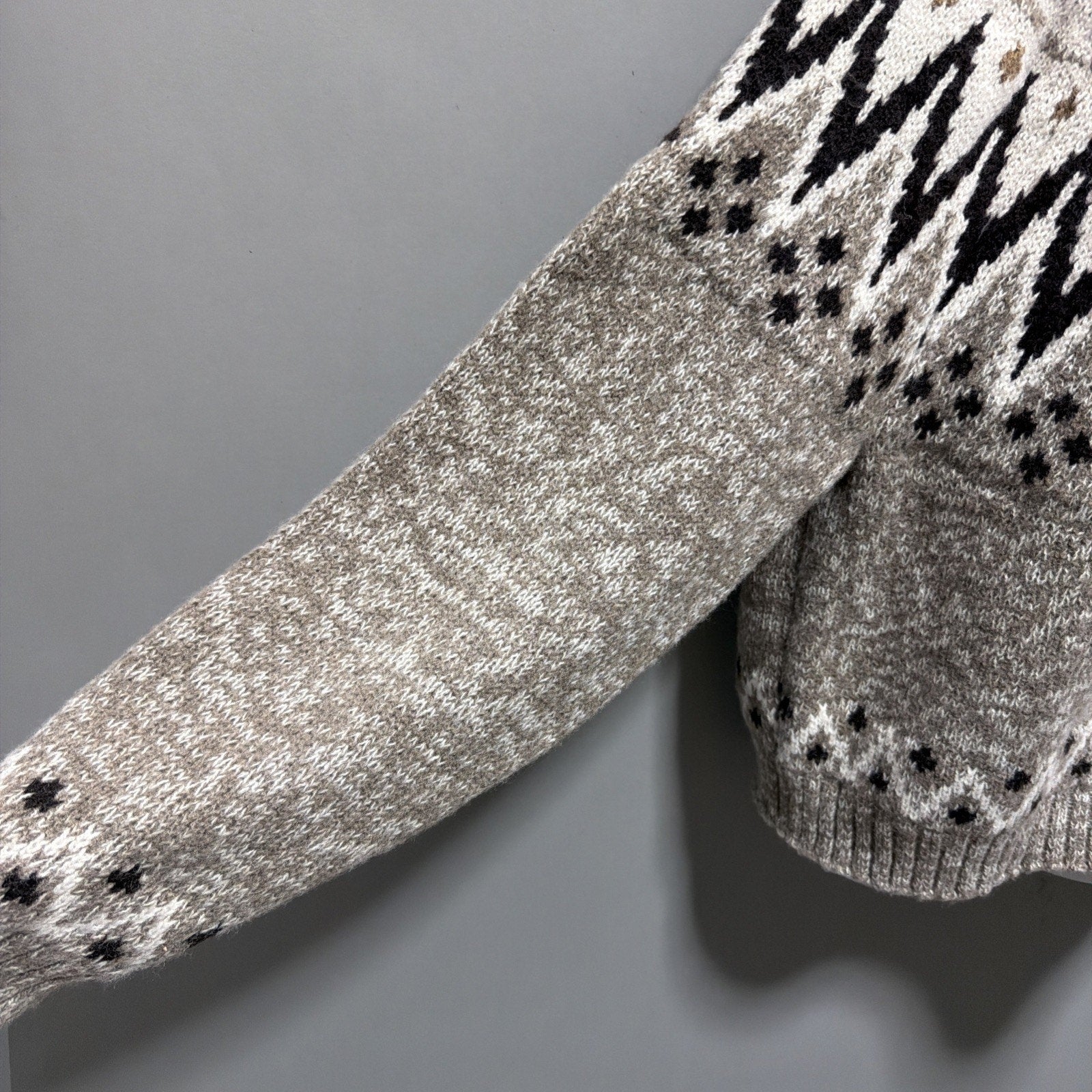 American Eagle Fair Isle Snow Stopper Knit Super Soft Sweater Women's XL AE NWT