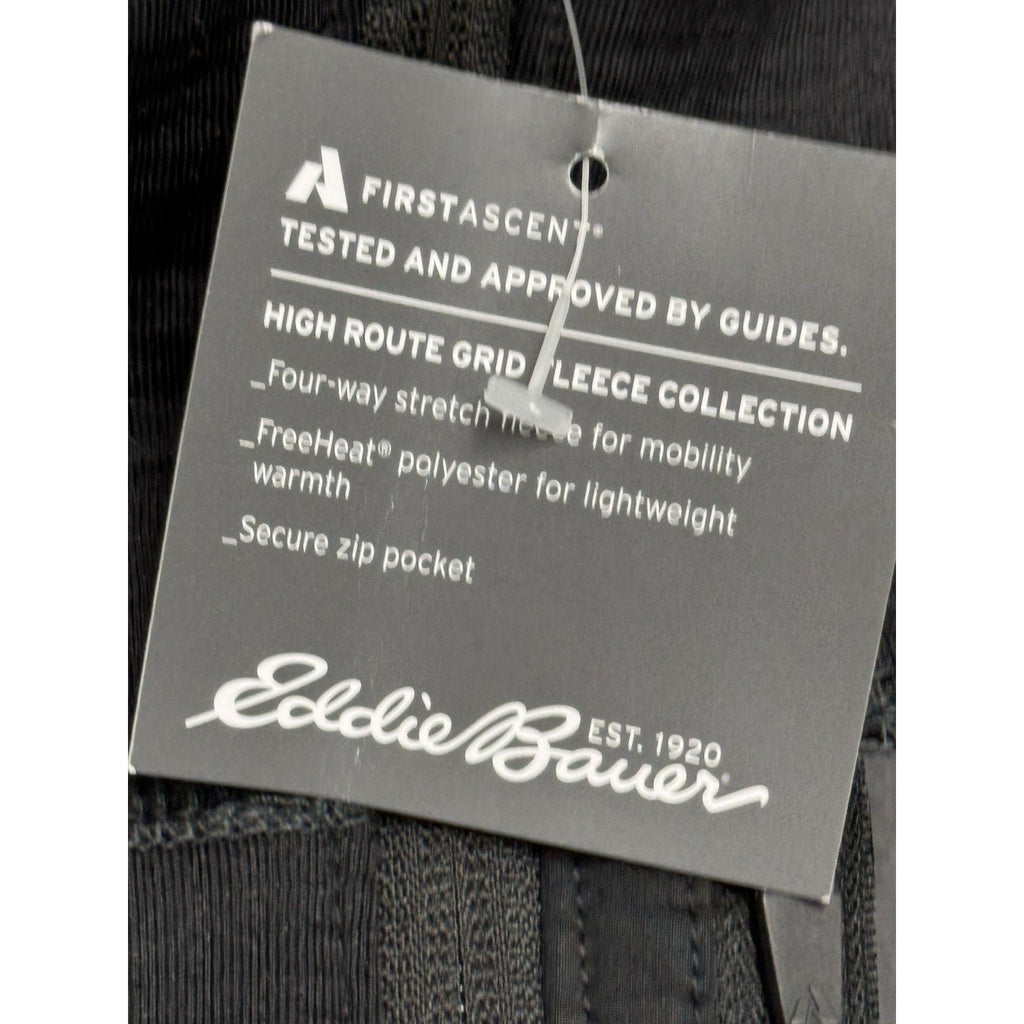 NEW Eddie Bauer Jacket Mens XLT First Ascent High Route Grid Fleece Air Pullover