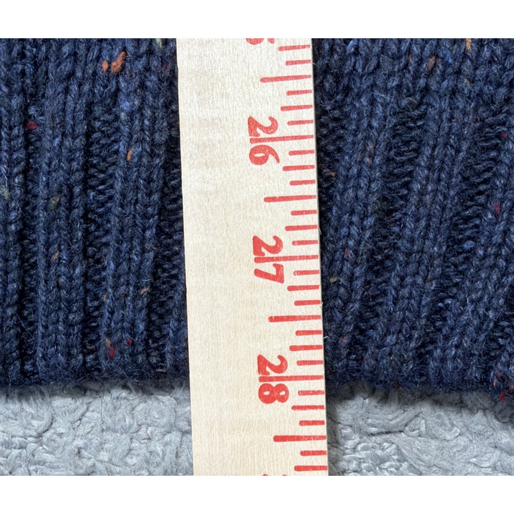 Vintage Hill & Archer Sweater Men’s Med Blue Red Green Wool Blend Geometric Nwt