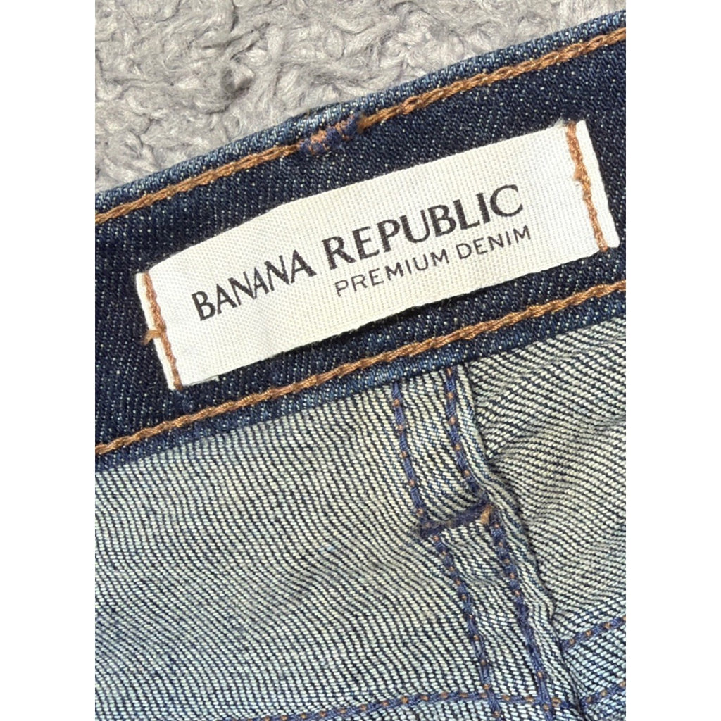 Banana Republic Premium Skinny Ankle Jeans Womens 29 Stretch Mid Rise Denim NWT