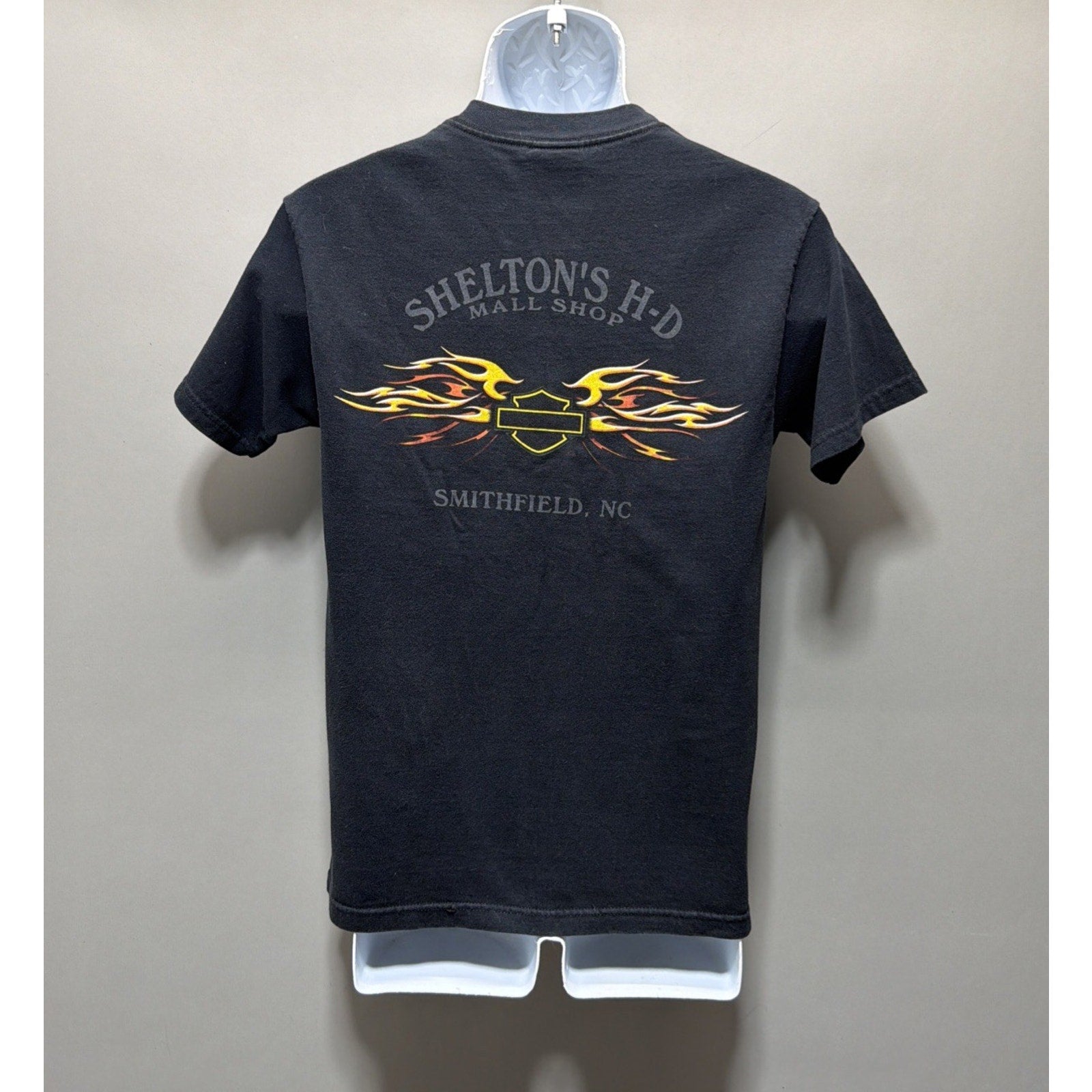 Vtg Harley Davidson Willie G Smithfield NC T-shirt size: S Black 2005 Made USA