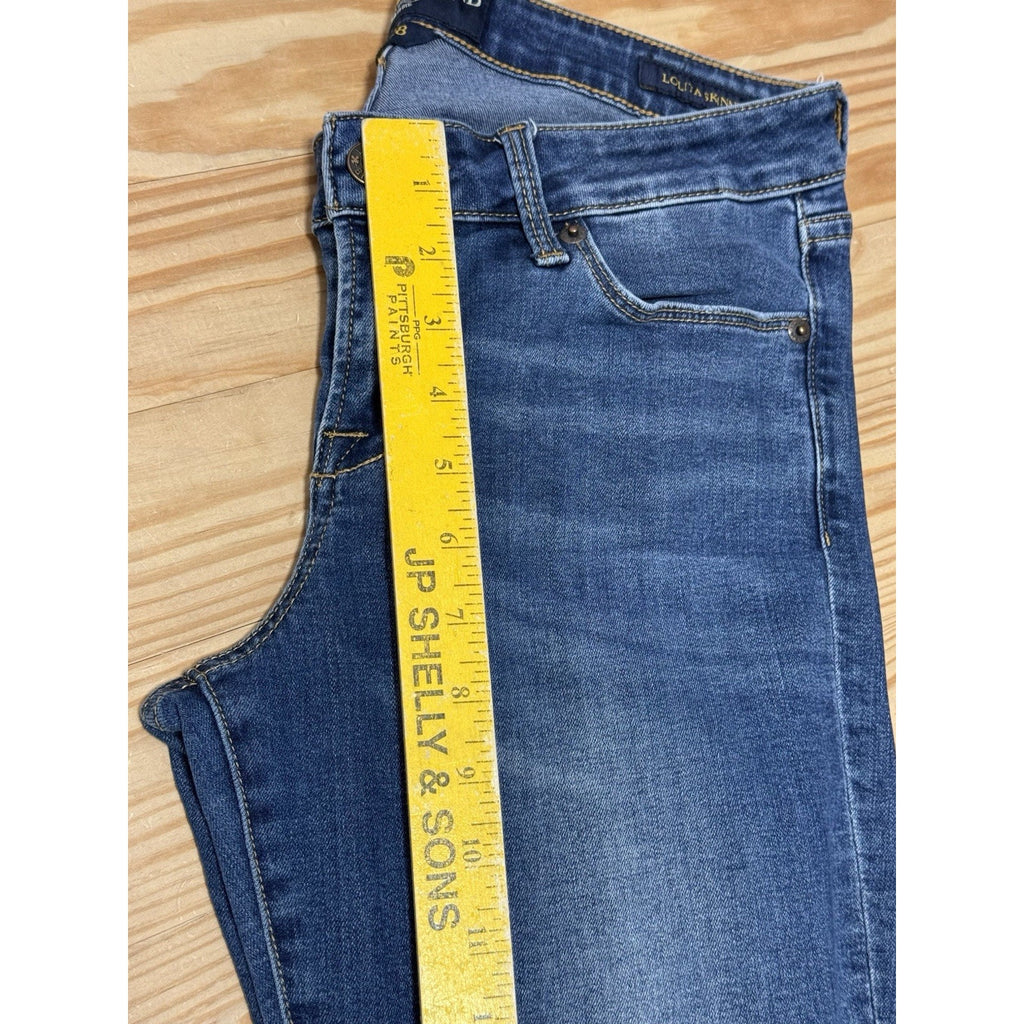 Lucky Brand Jeans Lolita Skinny Stretch Denim Blue Women’s Size 6/28 Average