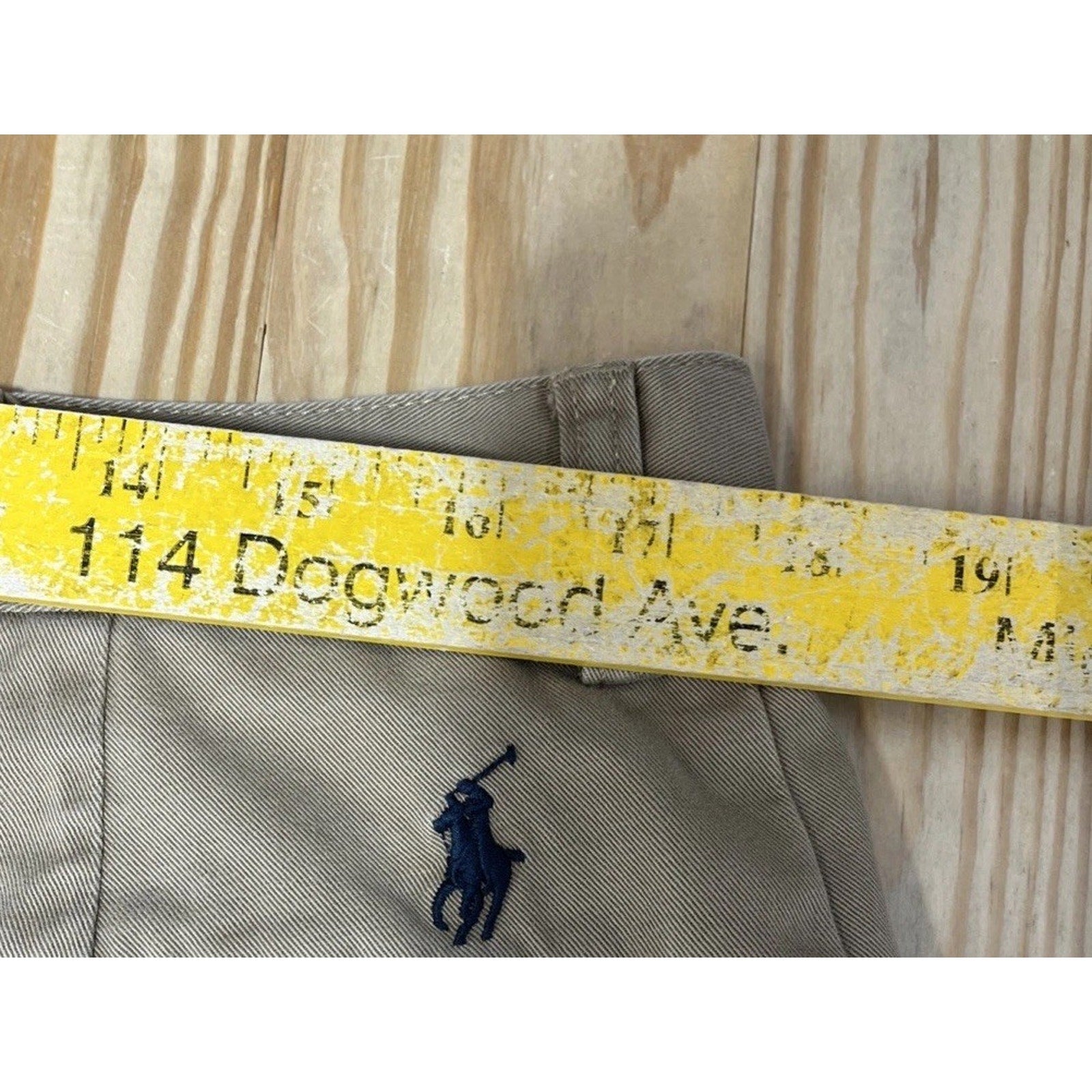 Polo Ralph Lauren Prospect Shorts Mens 36 Tan Cotton Chino Golf Casual