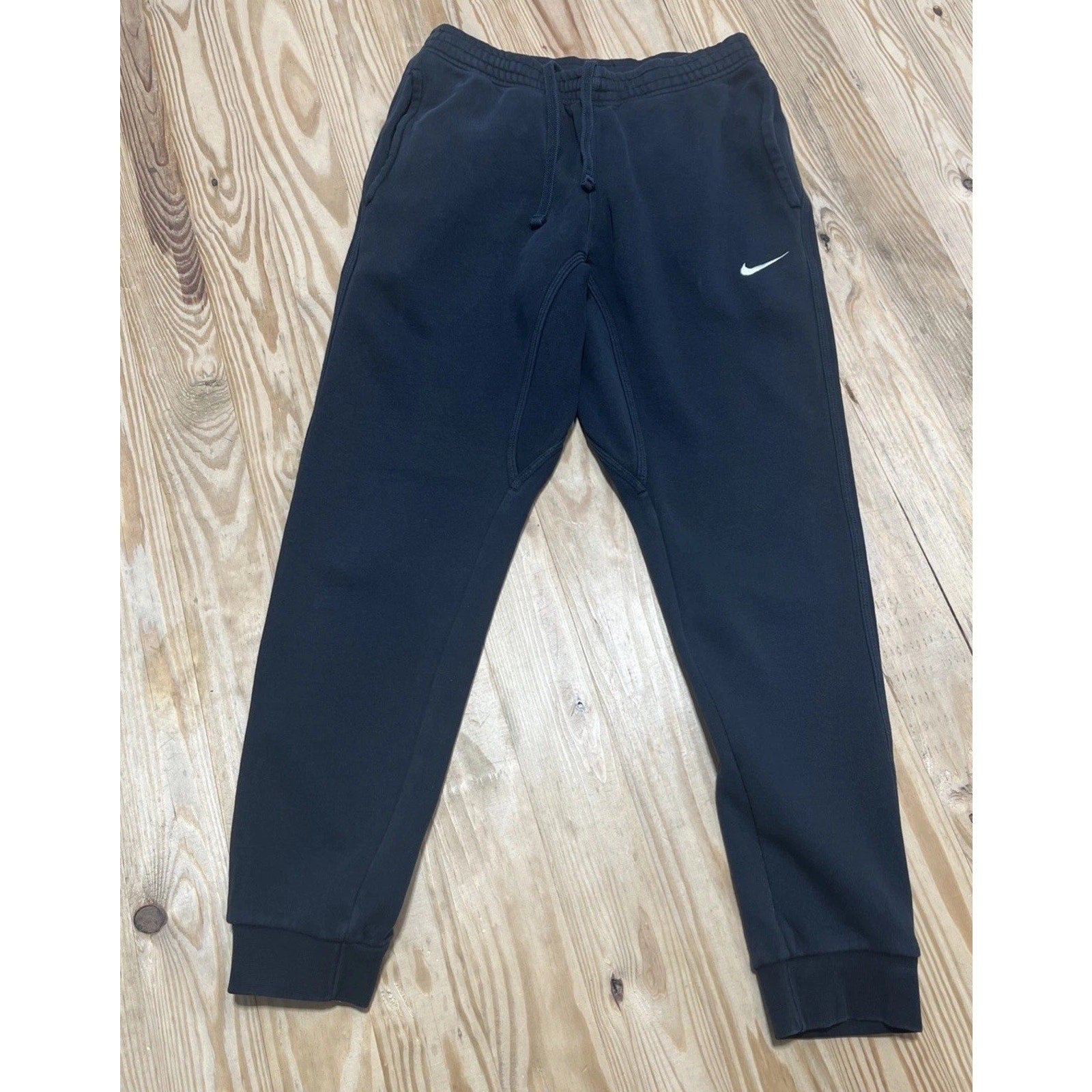 Nike Sportswear Joggers Mens M Black Club Fleece Sweatpants Training Pull On