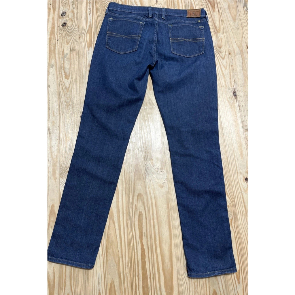 Lucky brand Charlie Skinny Dark Wash Slim Leg Jean 12/31 EUC